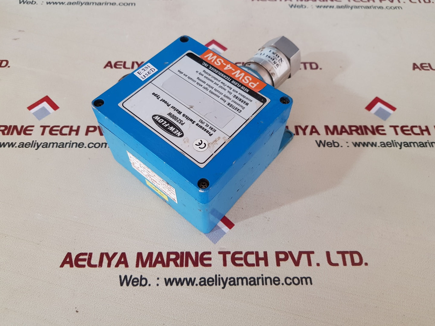 New flow ps2000w pressure switch waterproof type