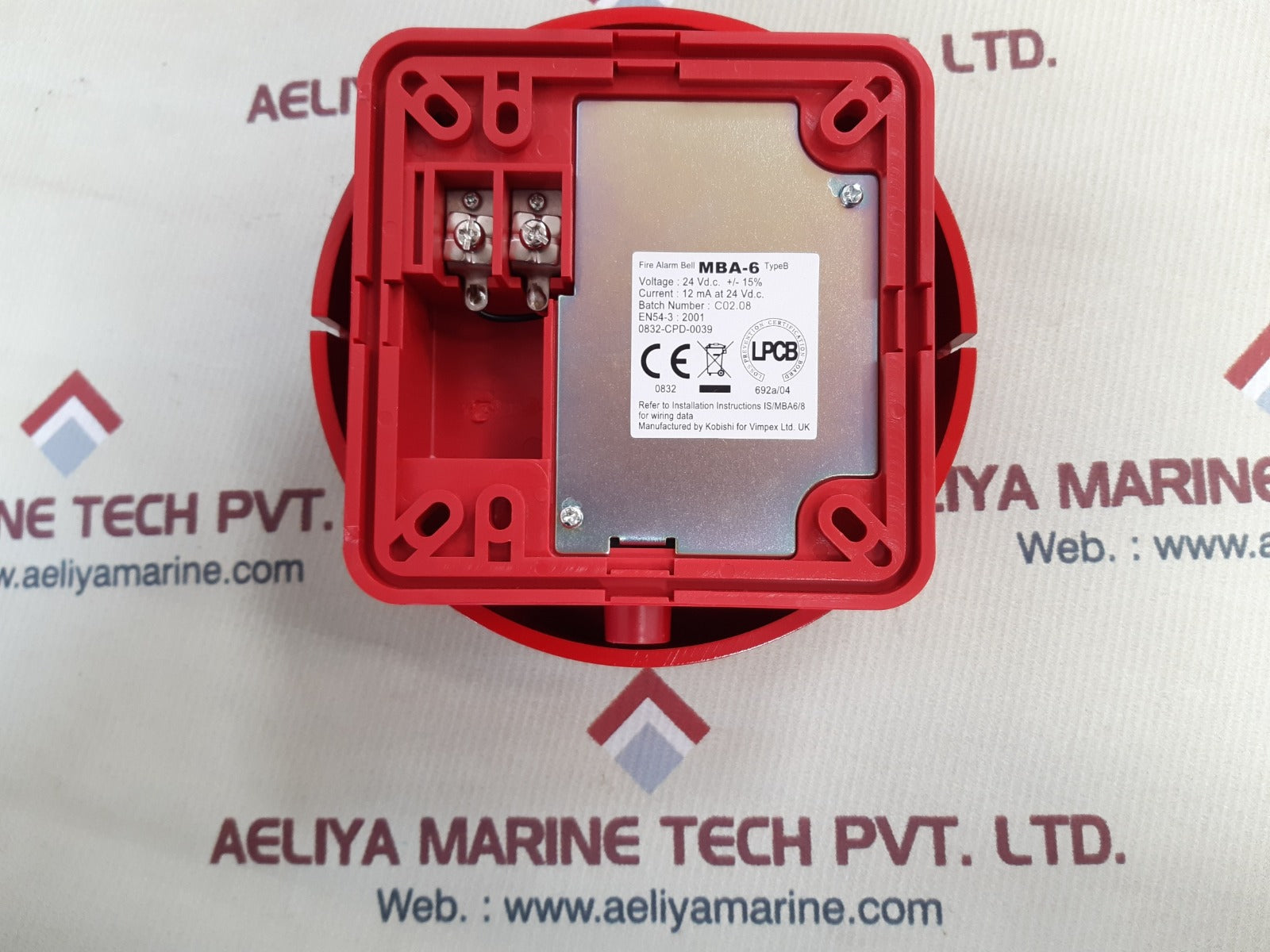 Consilium mba-6 fire alarm type B