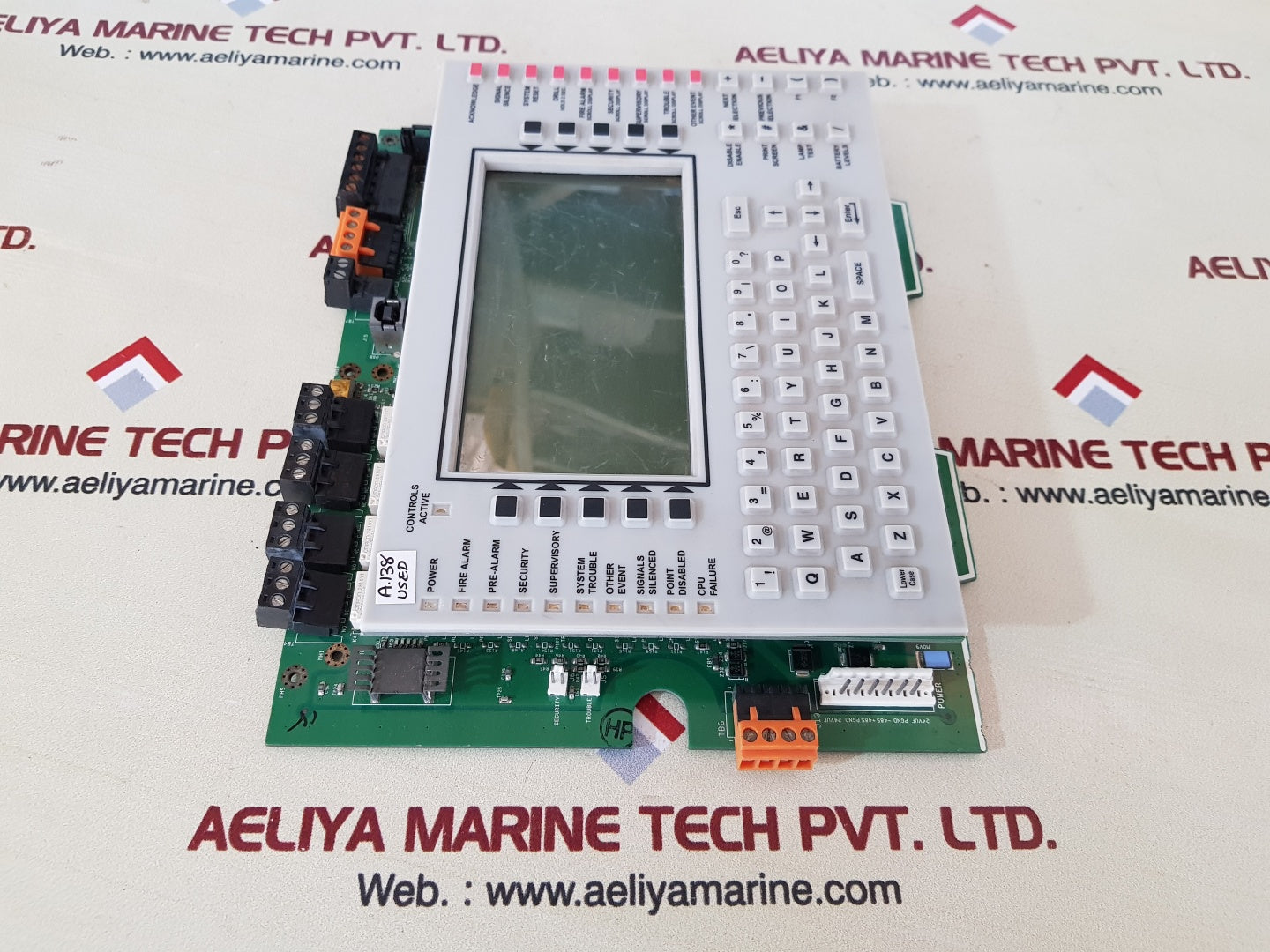 Jnca-2 network controller interface fire alarm system