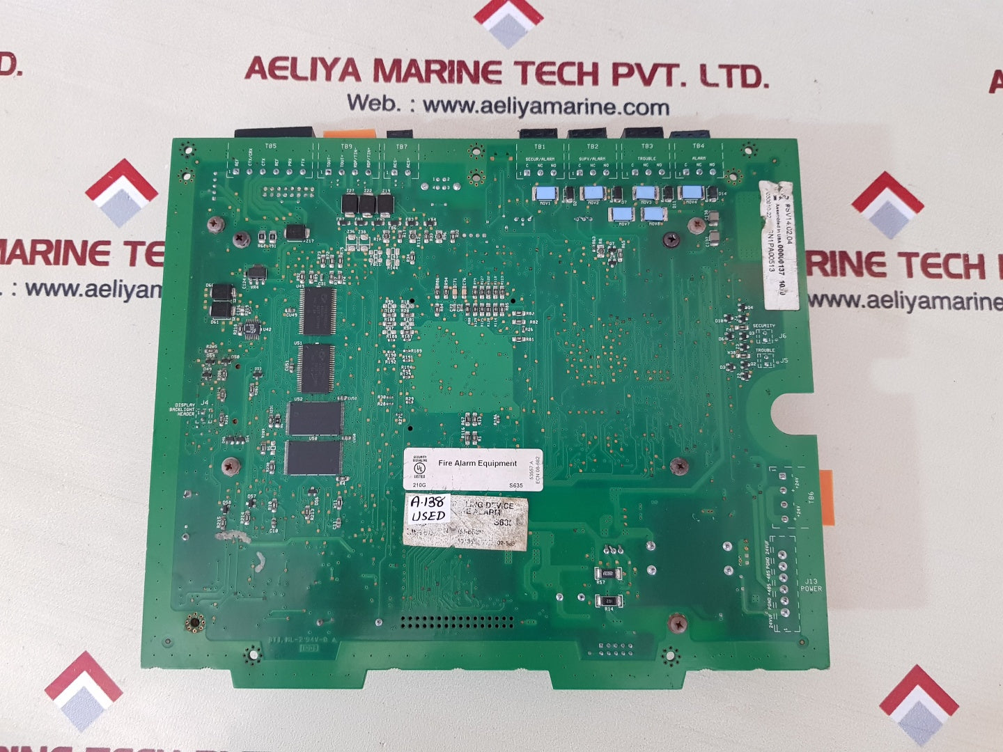 Jnca-2 network controller interface fire alarm system