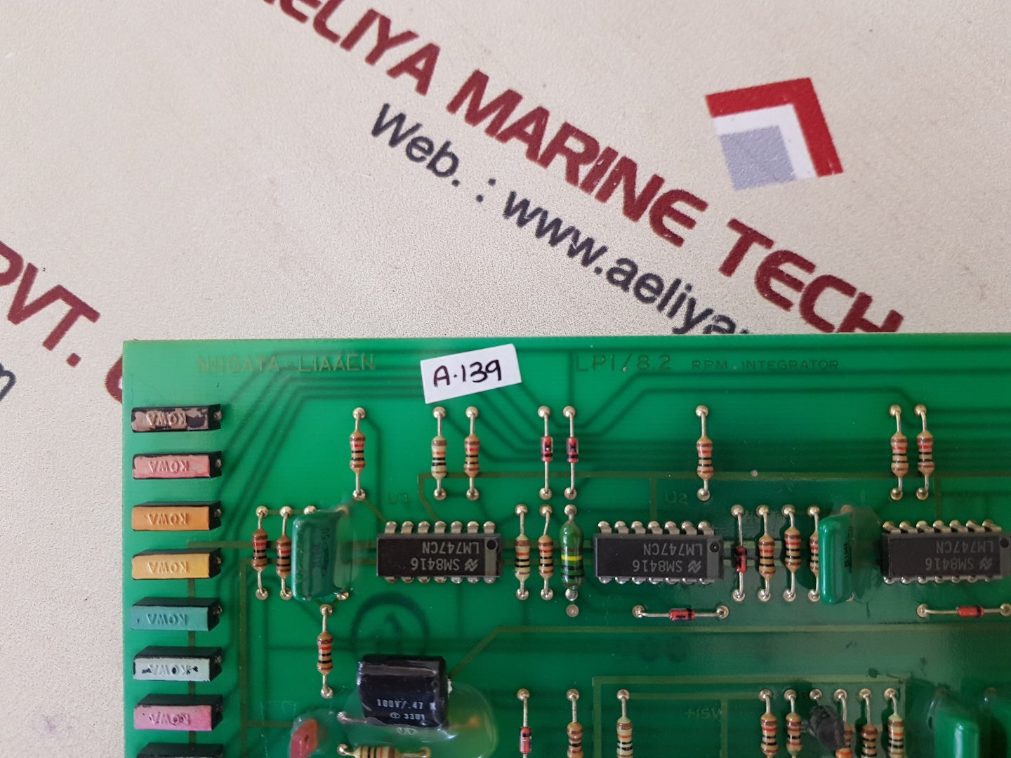 Niigata-Liaaen Lp1/8.2 rpm integrator card