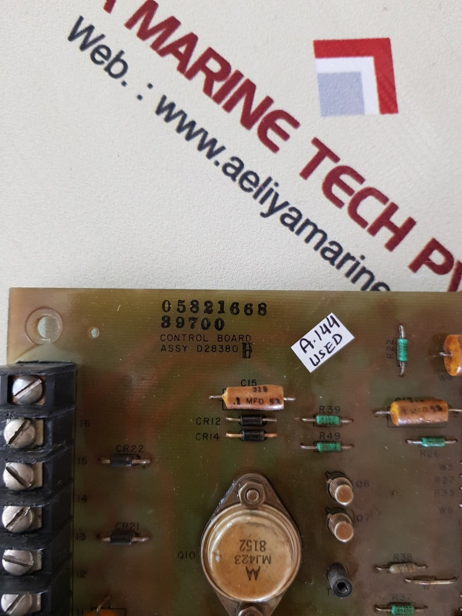 Baylor company d28380h control board