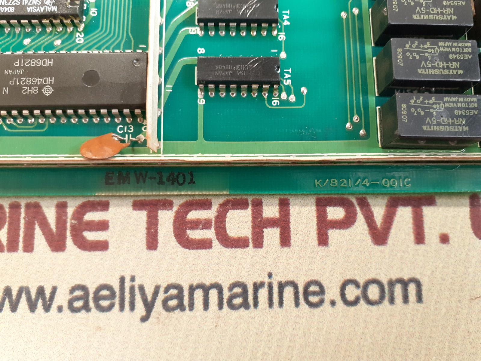 Terasaki emw-1401 parallel i/o module k/821/4-001c
