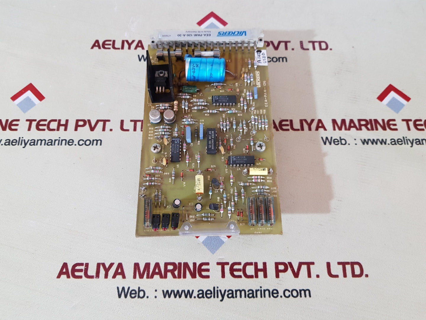 Vickers eea-pam-126-a-30 power amplifier card