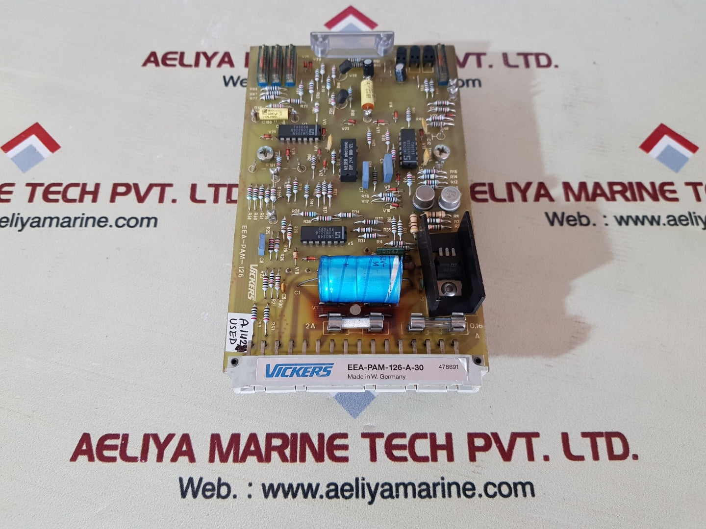 Vickers eea-pam-126-a-30 power amplifier card