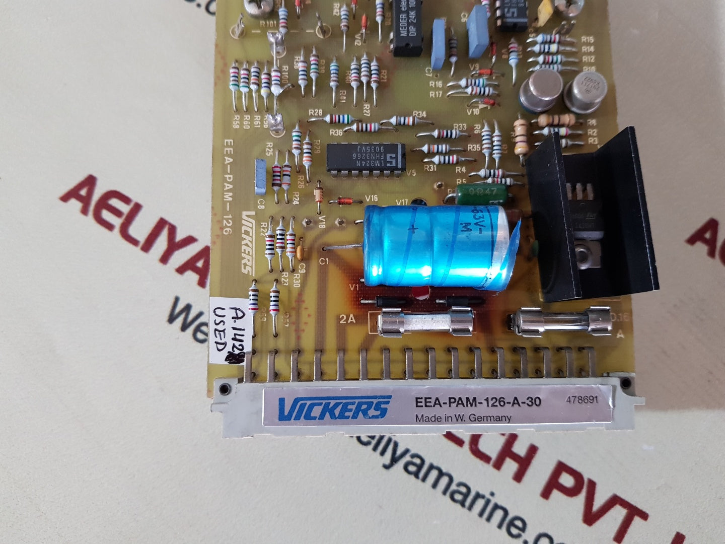 Vickers eea-pam-126-a-30 power amplifier card