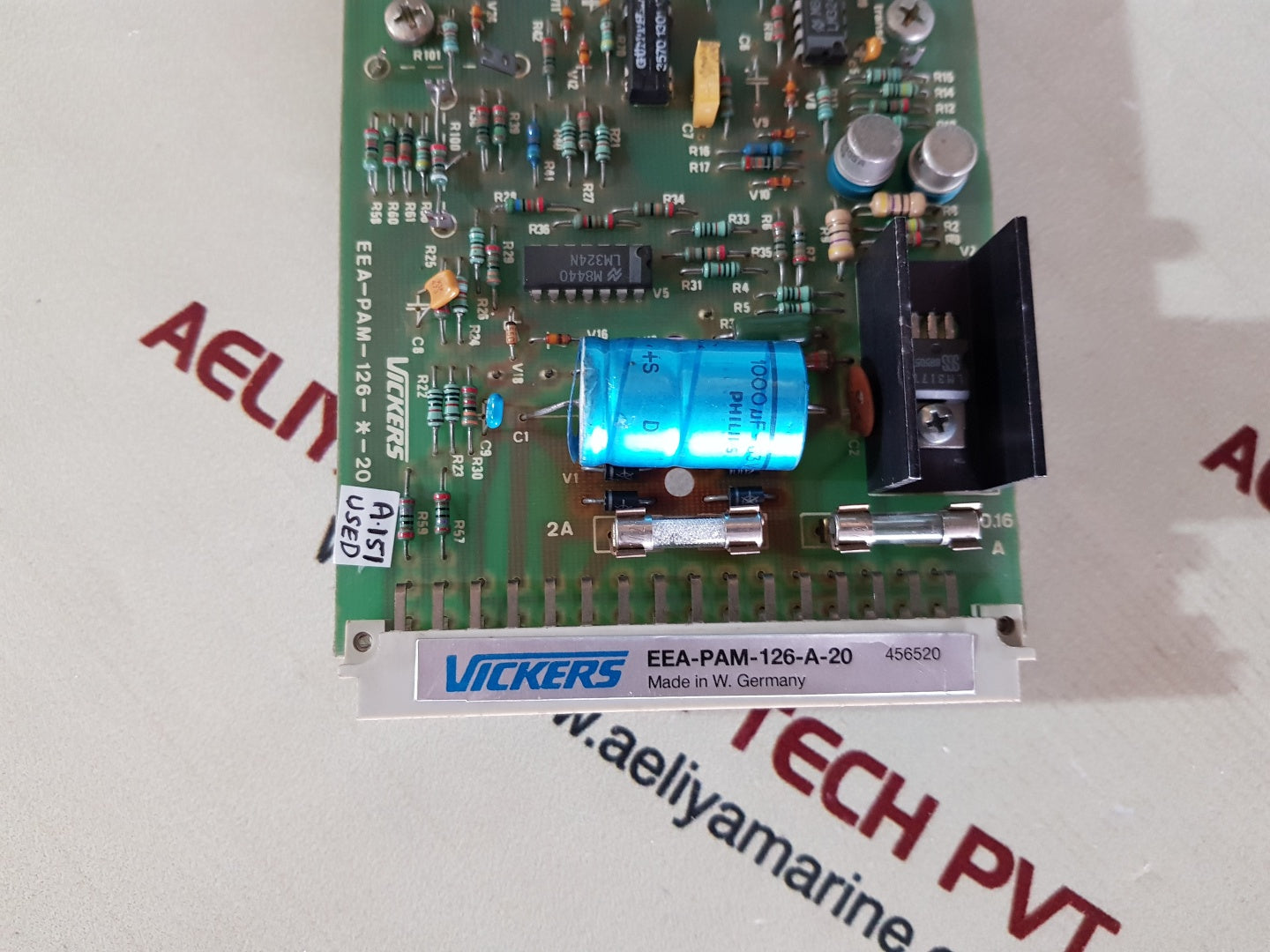 Vickers eea-pam-126-a-20 power amplifier board