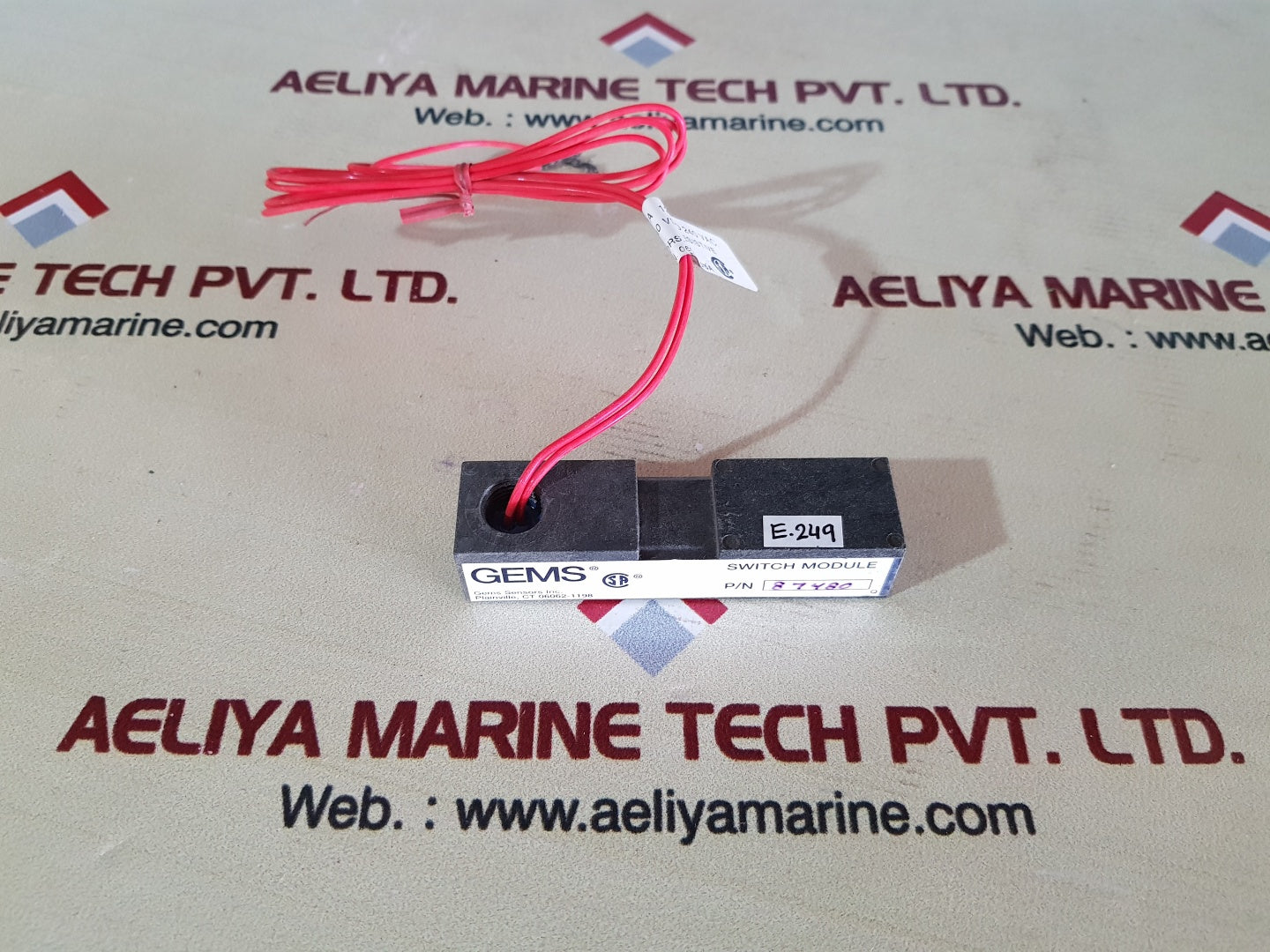 Gems sensor 87480 switch module