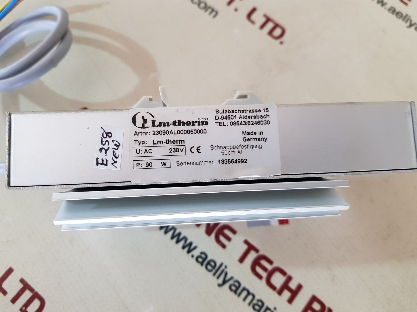Lm-therm 23090al000050000 electric cabinet heater integrated