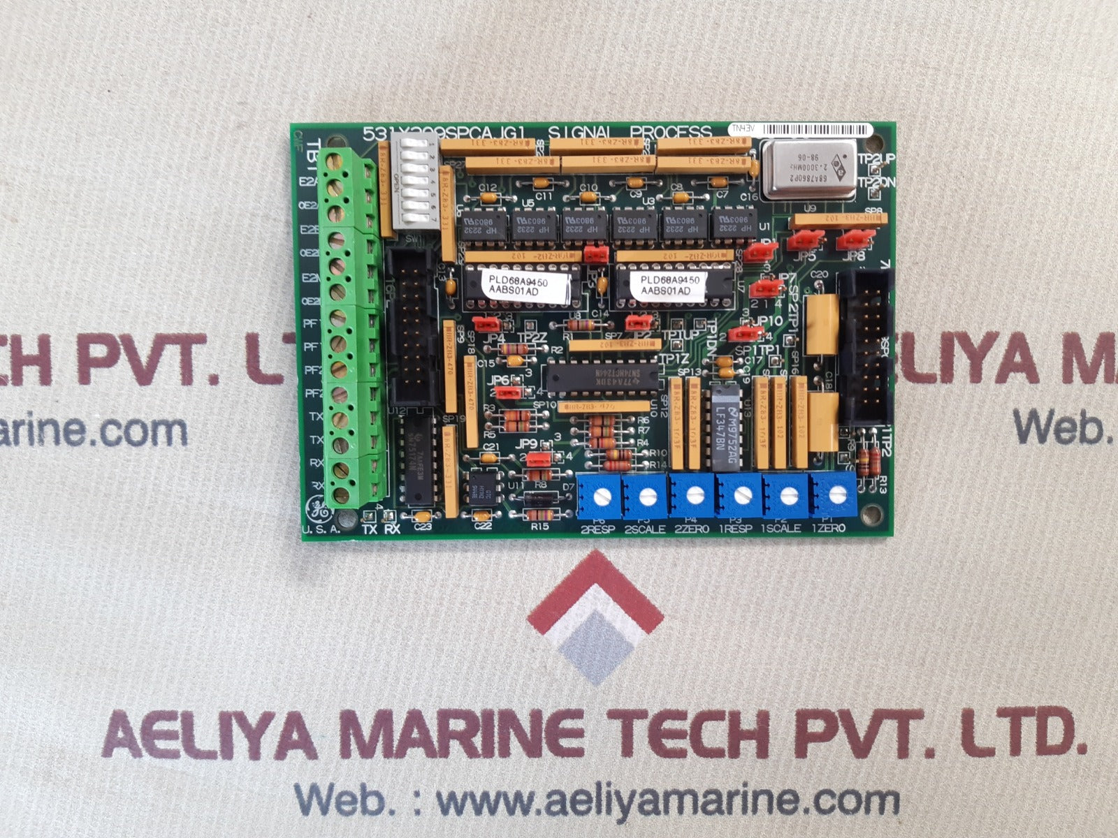 Ge 531x309spcajg1 signal process board