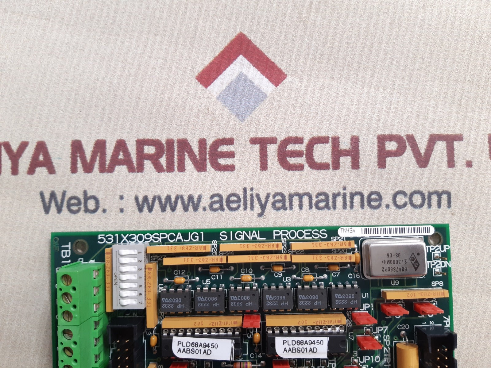 Ge 531x309spcajg1 signal process board