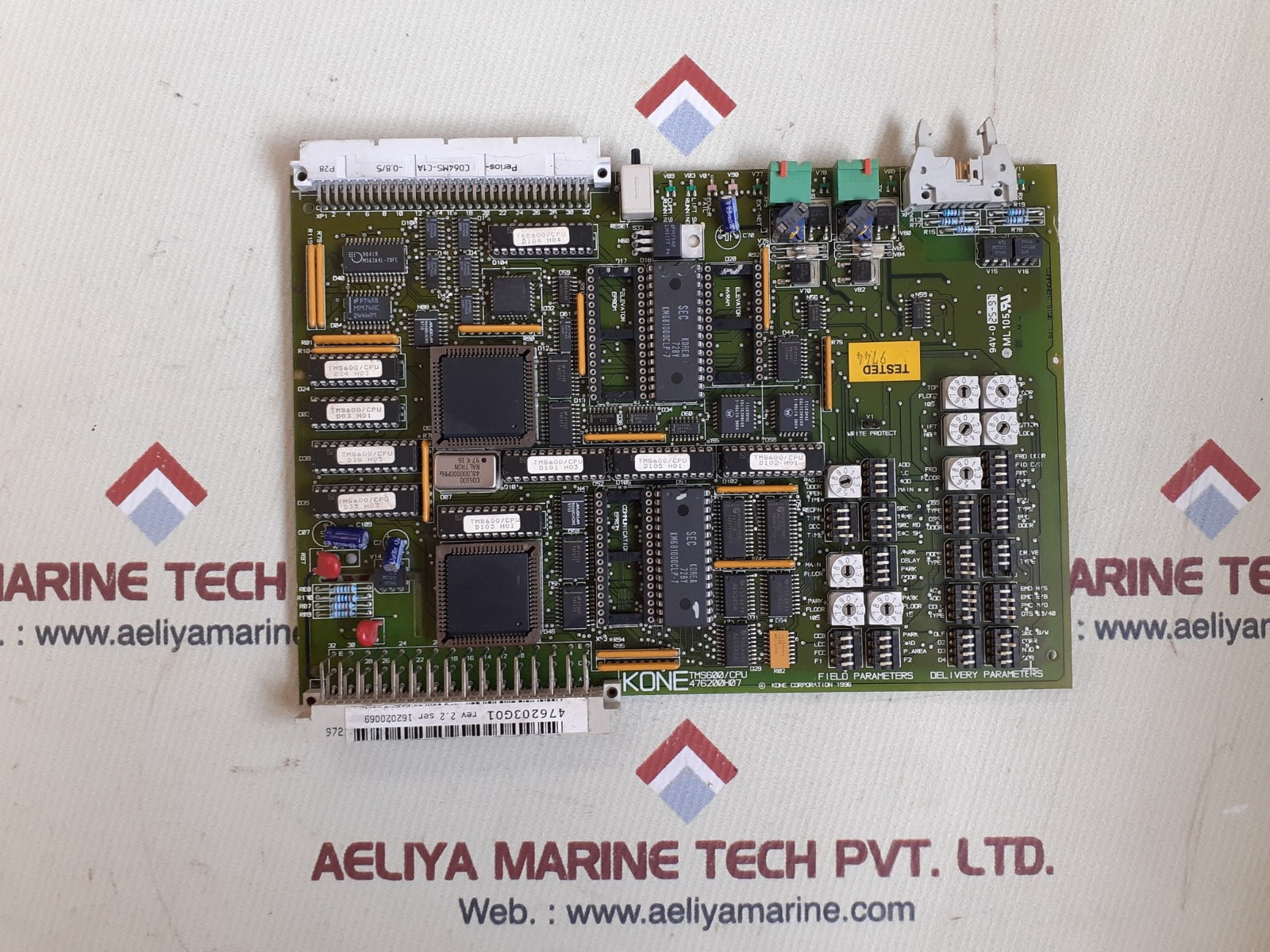 Kone tms600/cpu pcb card 476203g01