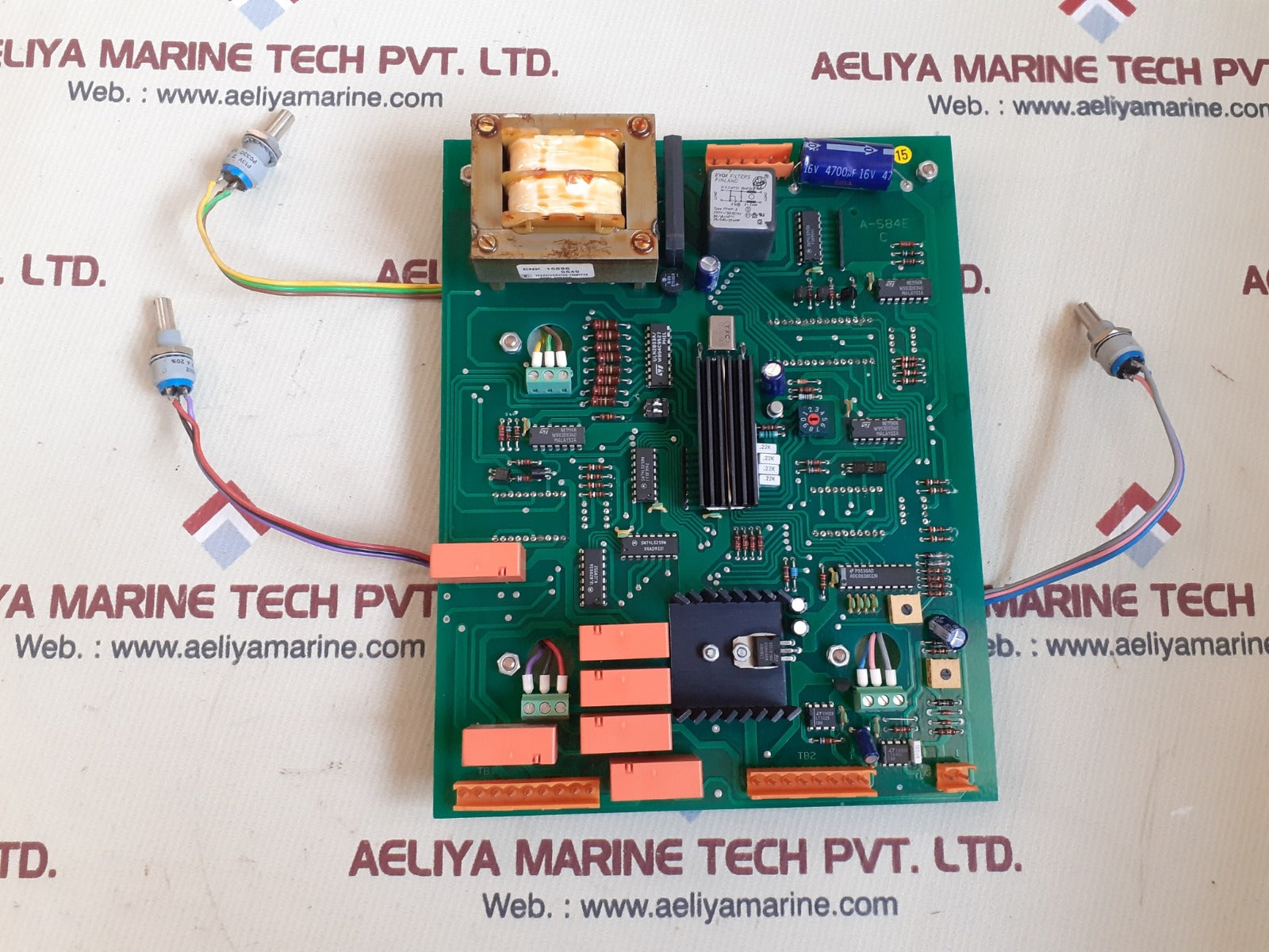 Aros electronics a-584e pcb card