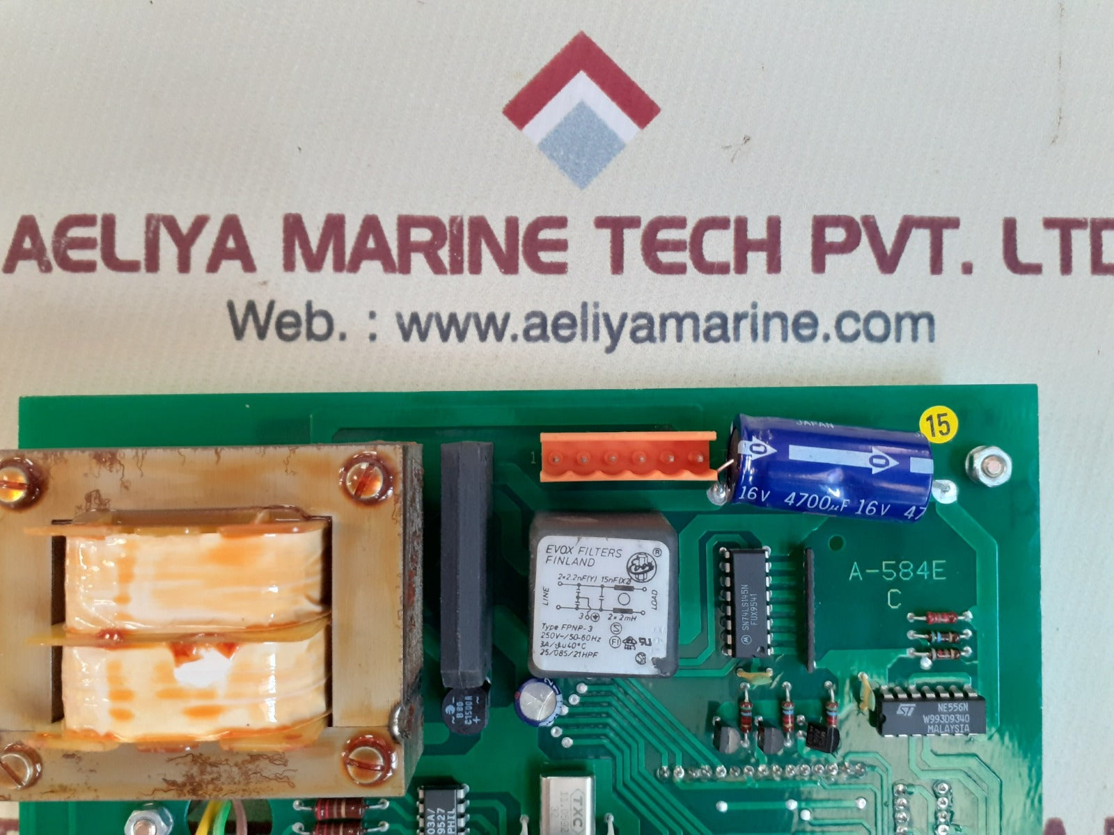 Aros electronics a-584e pcb card