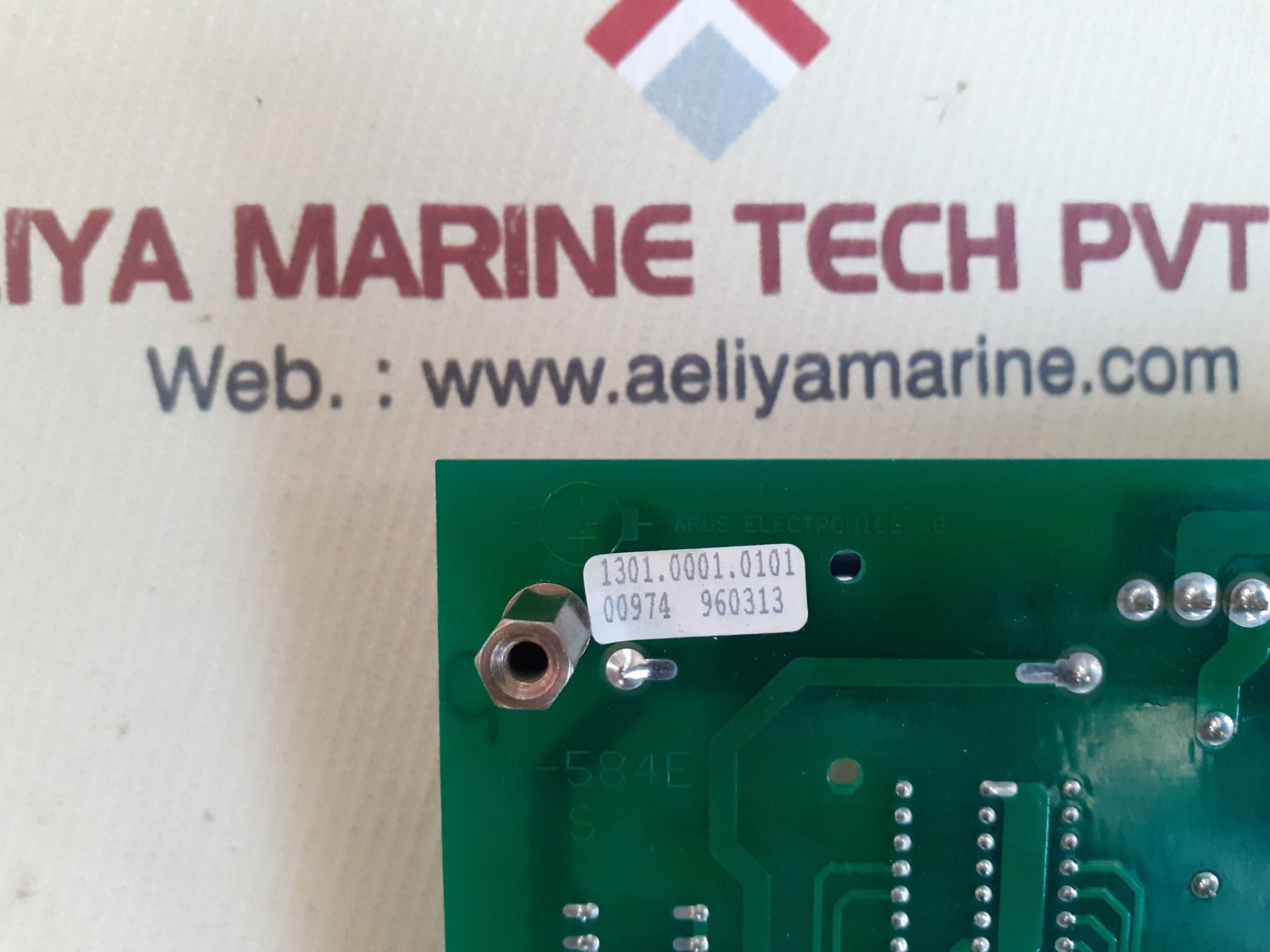 Aros electronics a-584e pcb card