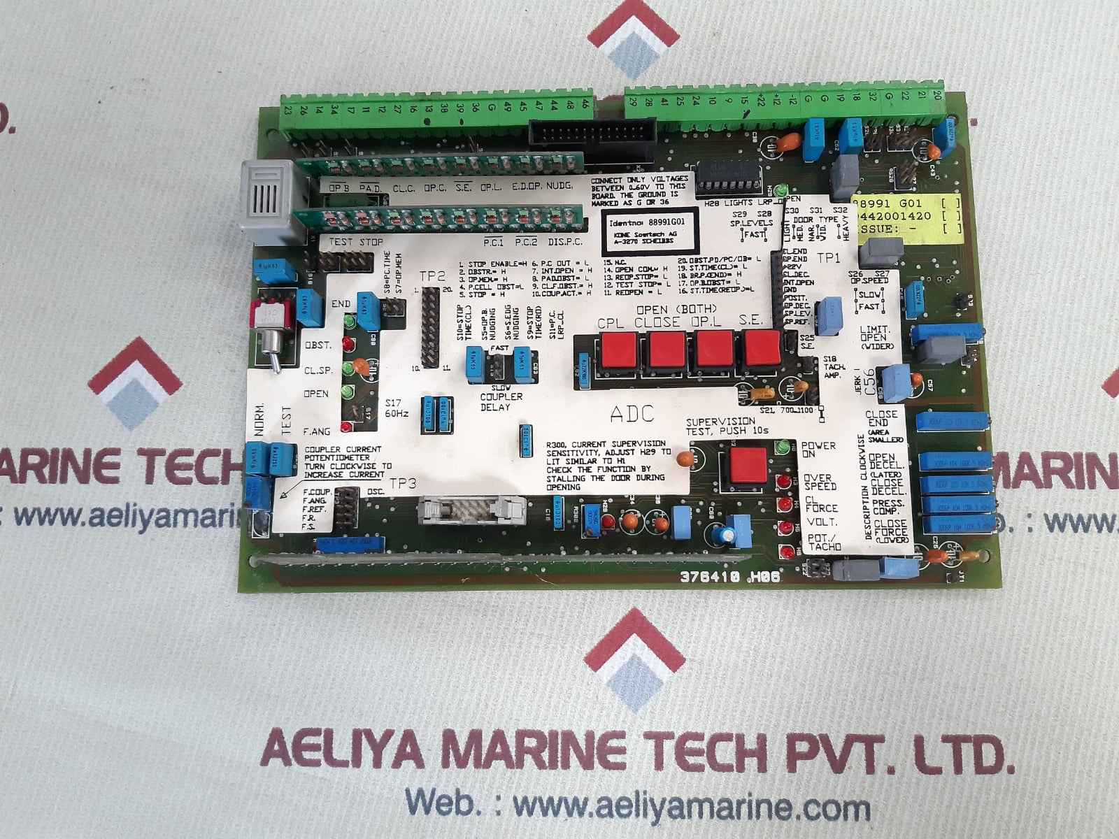 Kone 88991g01 pcb card 376410. h06