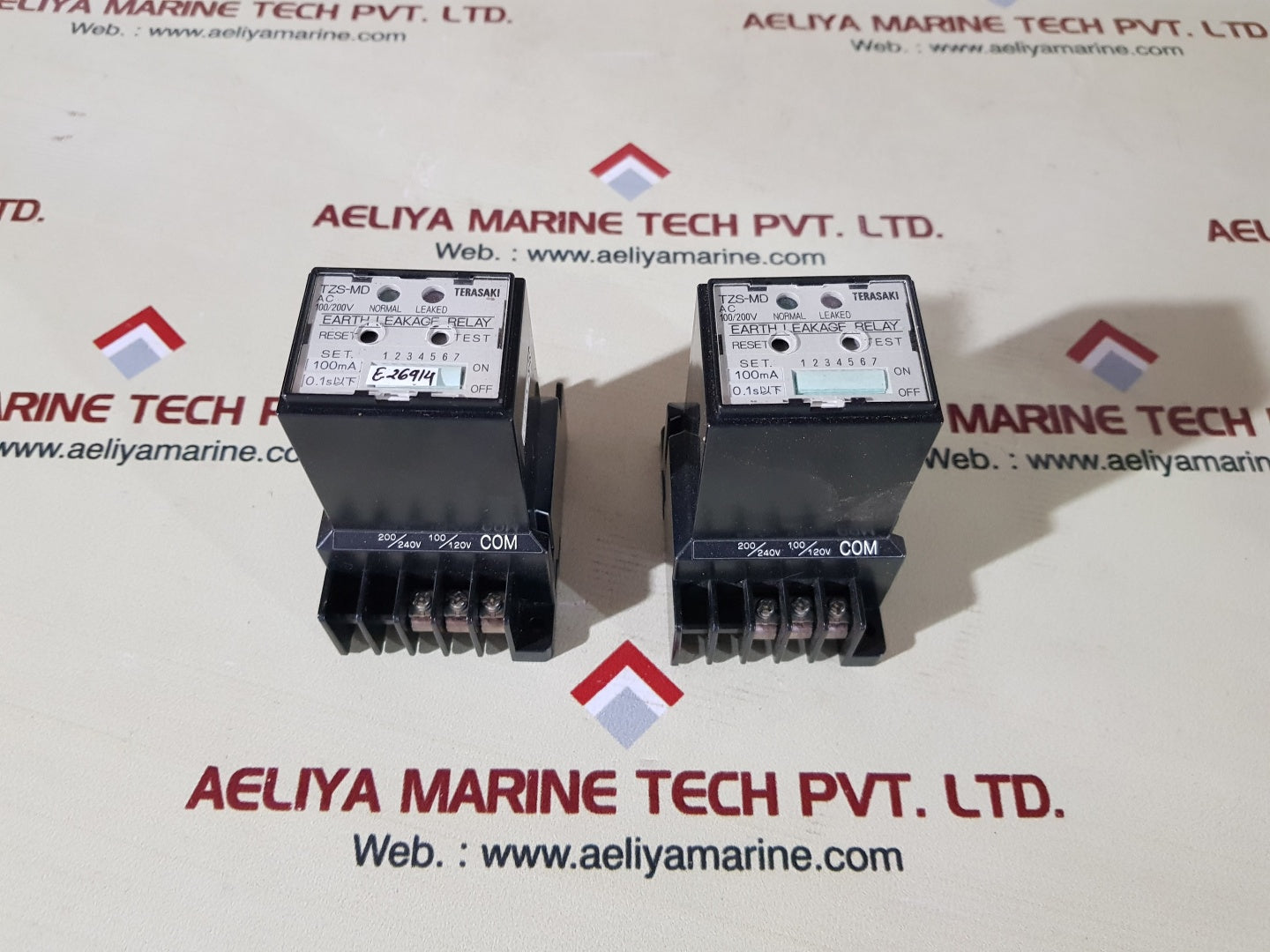 Terasaki Tzs-md Earth Leakage Relay Ac 100/200V