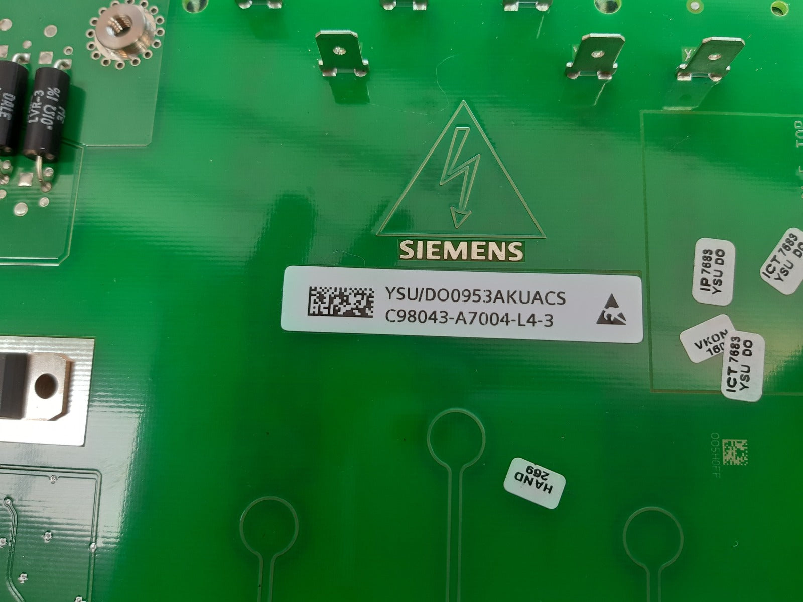 Siemens c98043-a7004-l4-3 pcb card c98040-a7004-c1-5