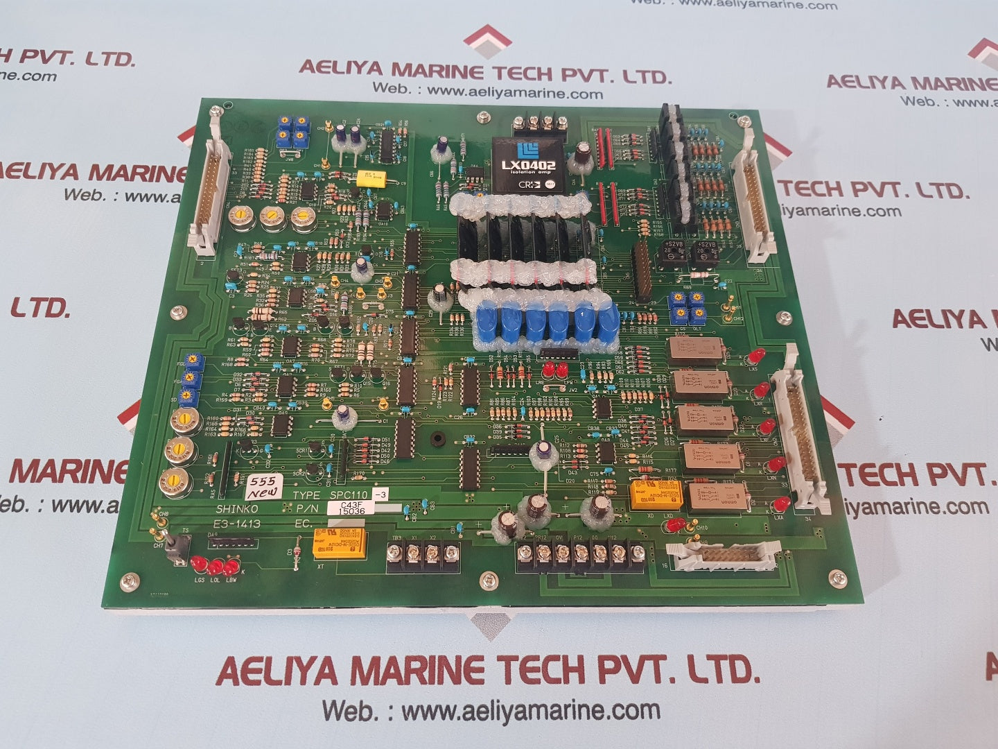 Shinko e3-1413 spc110-3 pc board pn: c43f15036