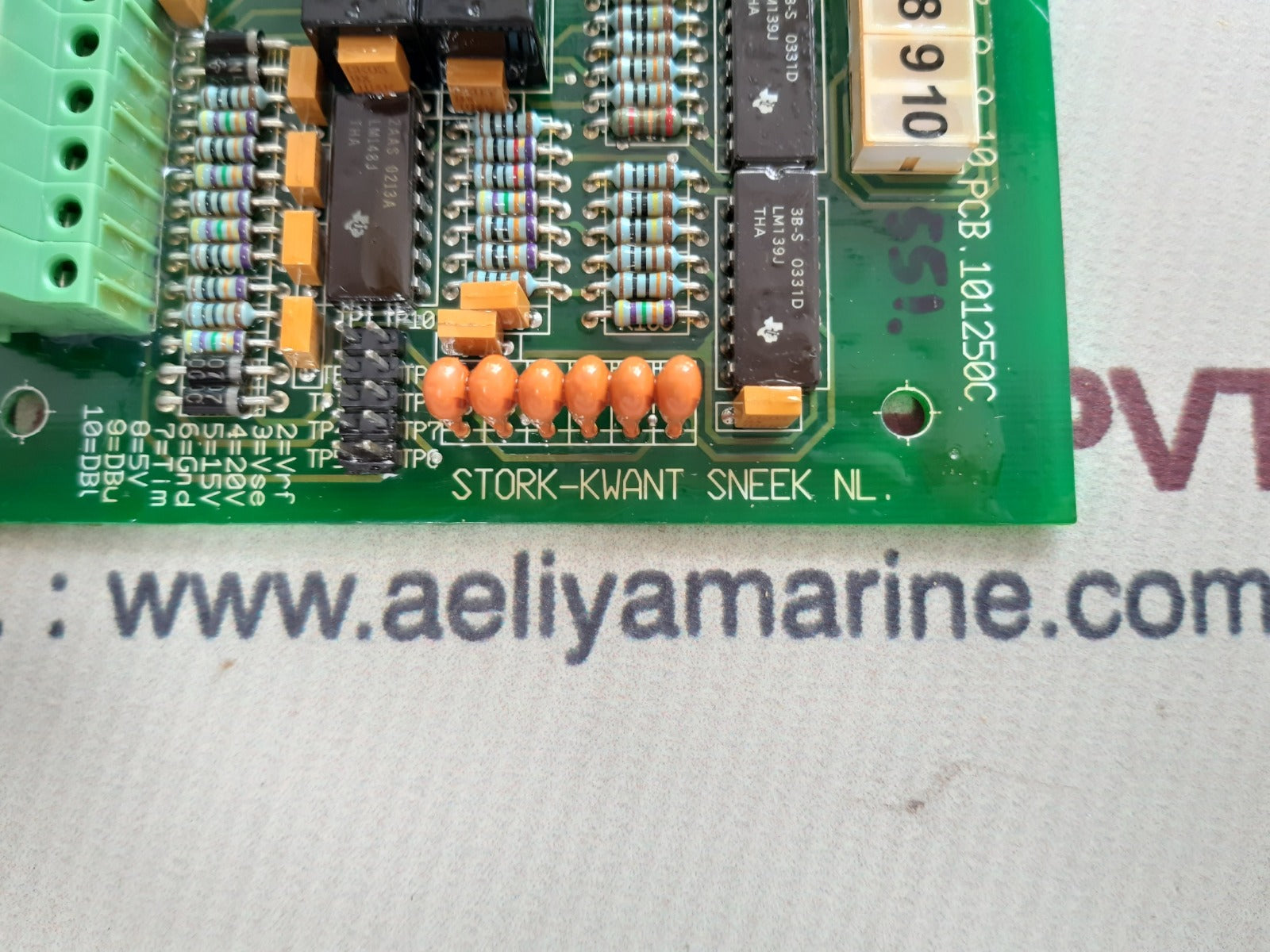 Stork-kwant 101250c pcb elas-3 mainboard propulsion control board