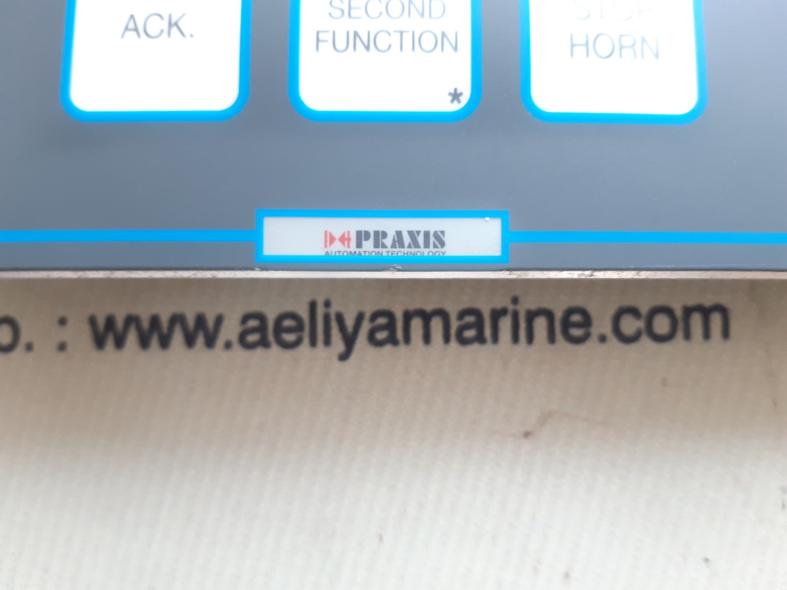 Praxis 93.6.020.004 w11791/035/ec alarm monitor system control panel