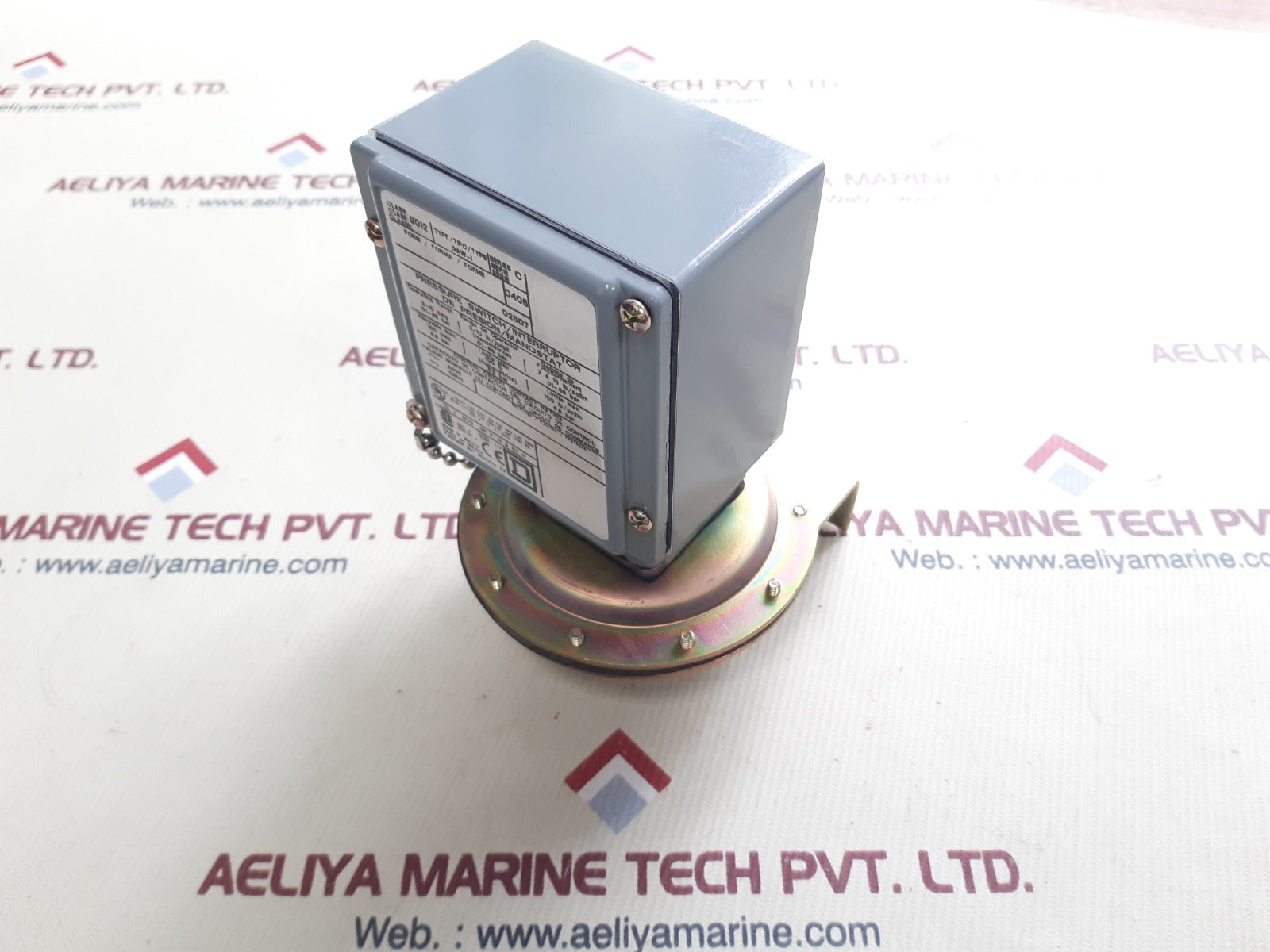 Square D 9012 gaw-1 ser.c pressure switch