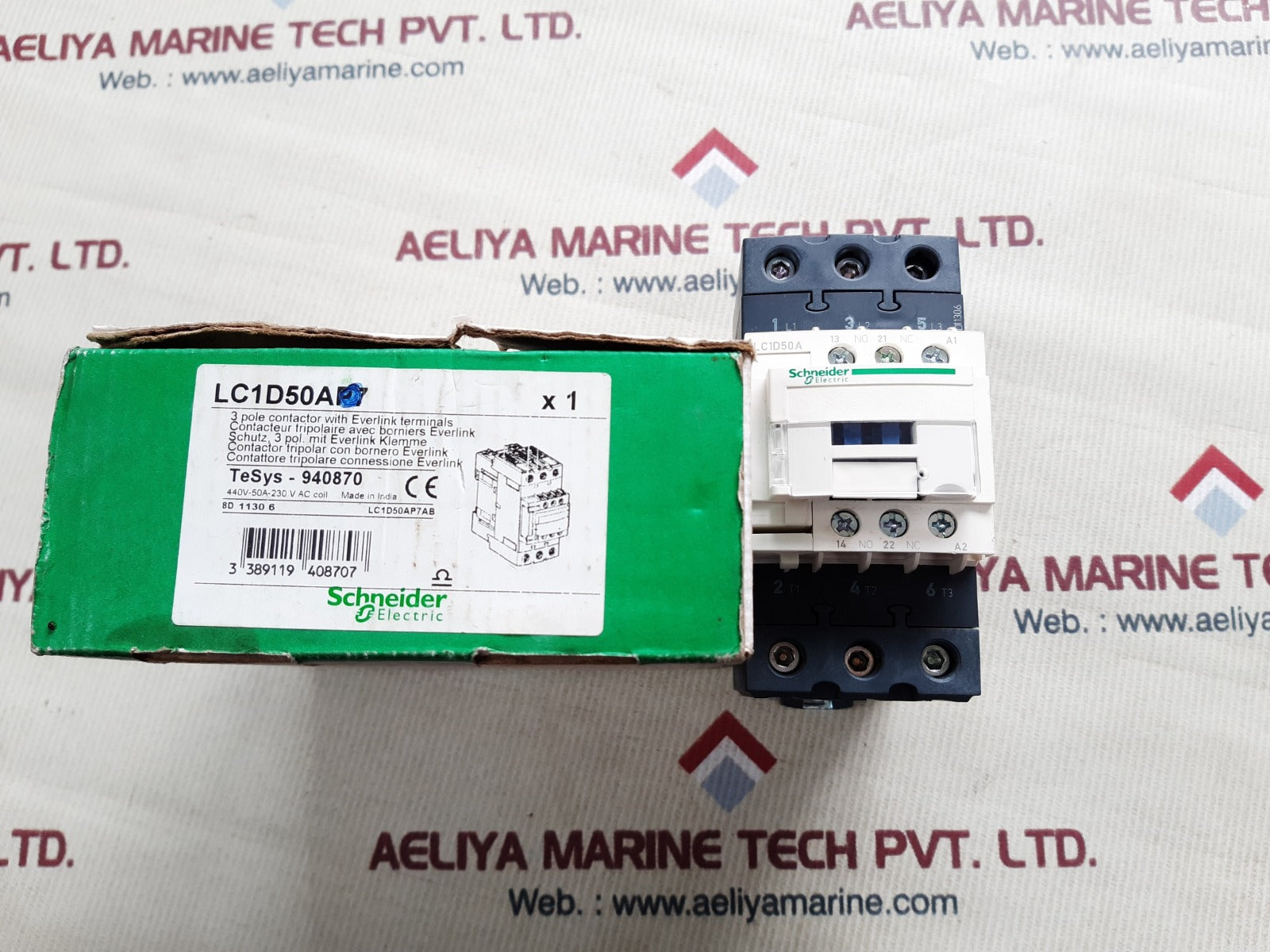 Schneider electric lc1d50a