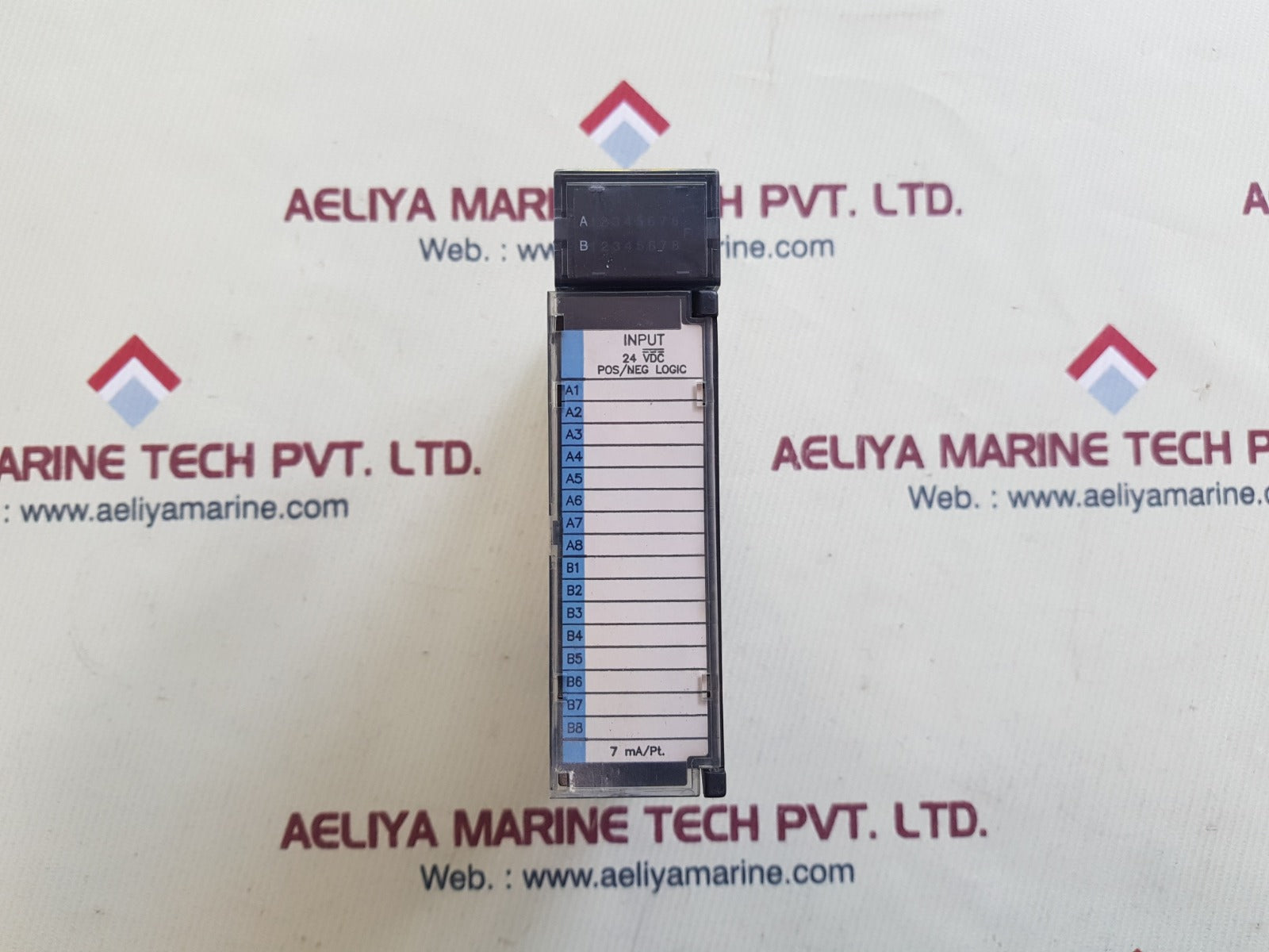 Ge fanuc ic693mdl645d input module 24vdc. 16pt. pos/neg logic
