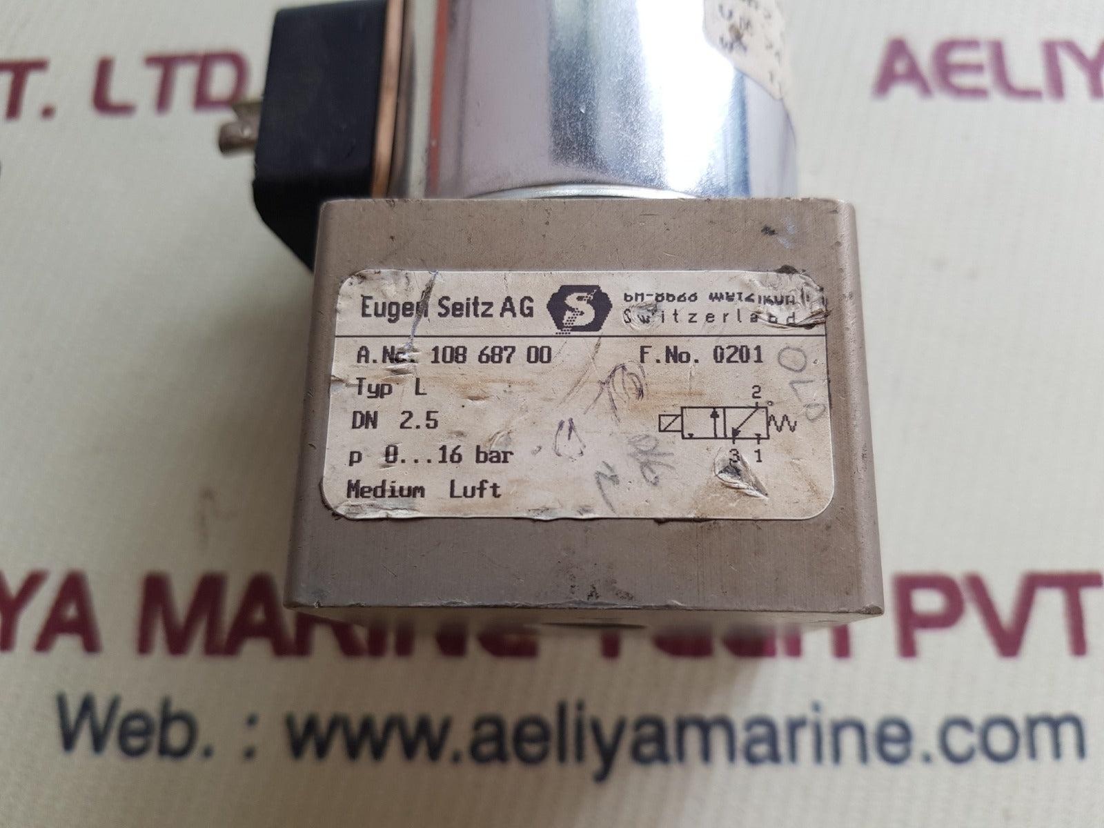 Eugen seitz ag ch-8623 valve typ 2 a 27