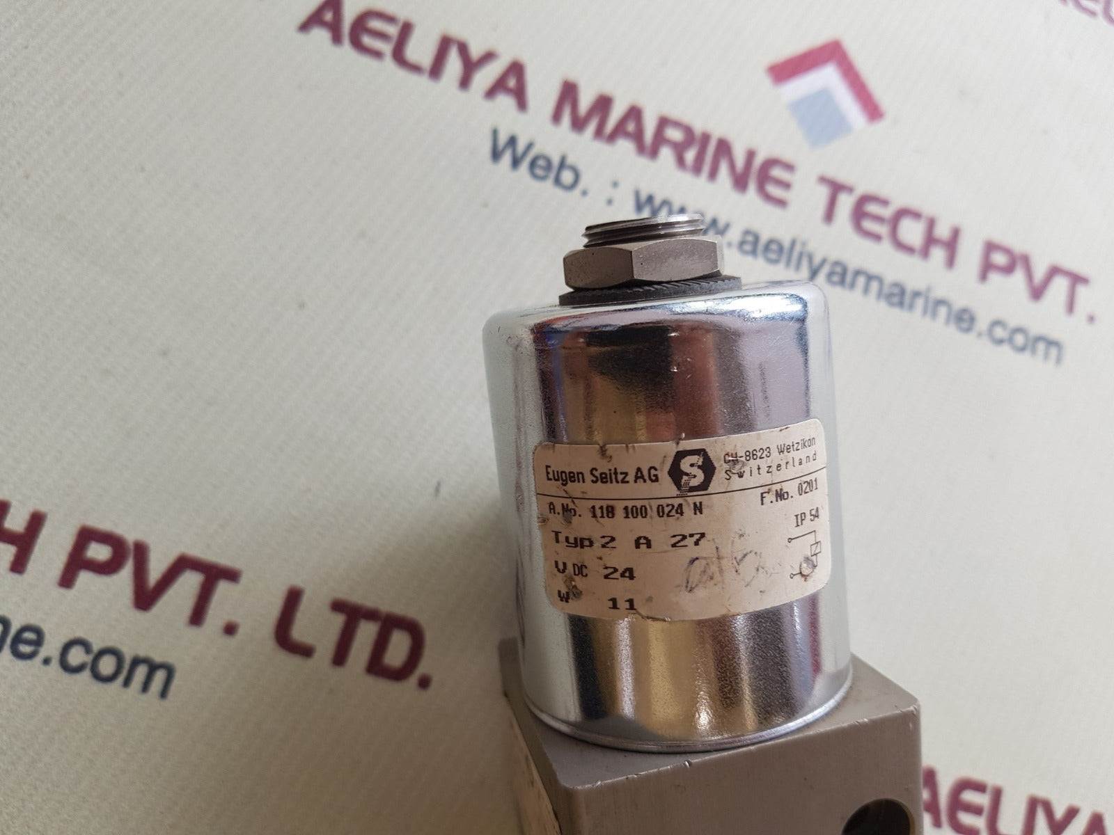 Eugen seitz ag ch-8623 valve typ 2 a 27