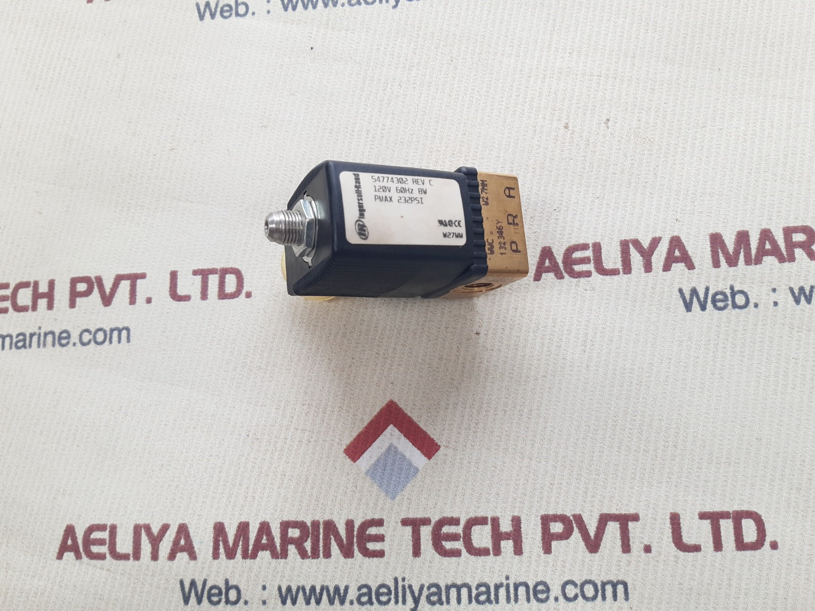 Ingersoll-rand 54774302 solenoid valve w27mm