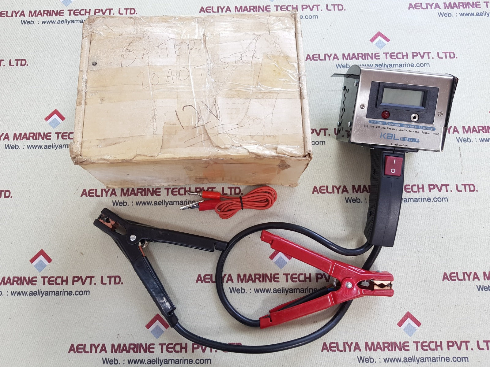Kal load switch digital 130 amp battery load tester Aeliya Marine Tech