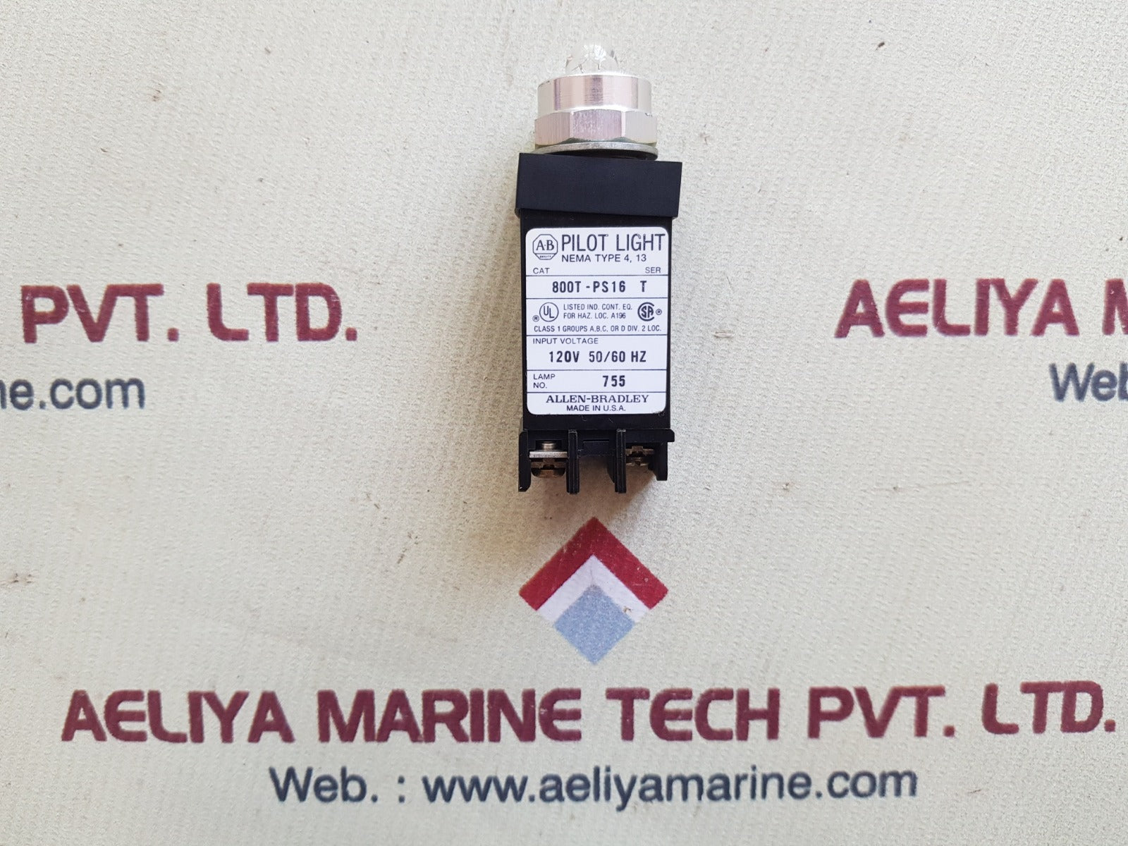 Allen-bradley 800t-ps 16 ser.T pilot light