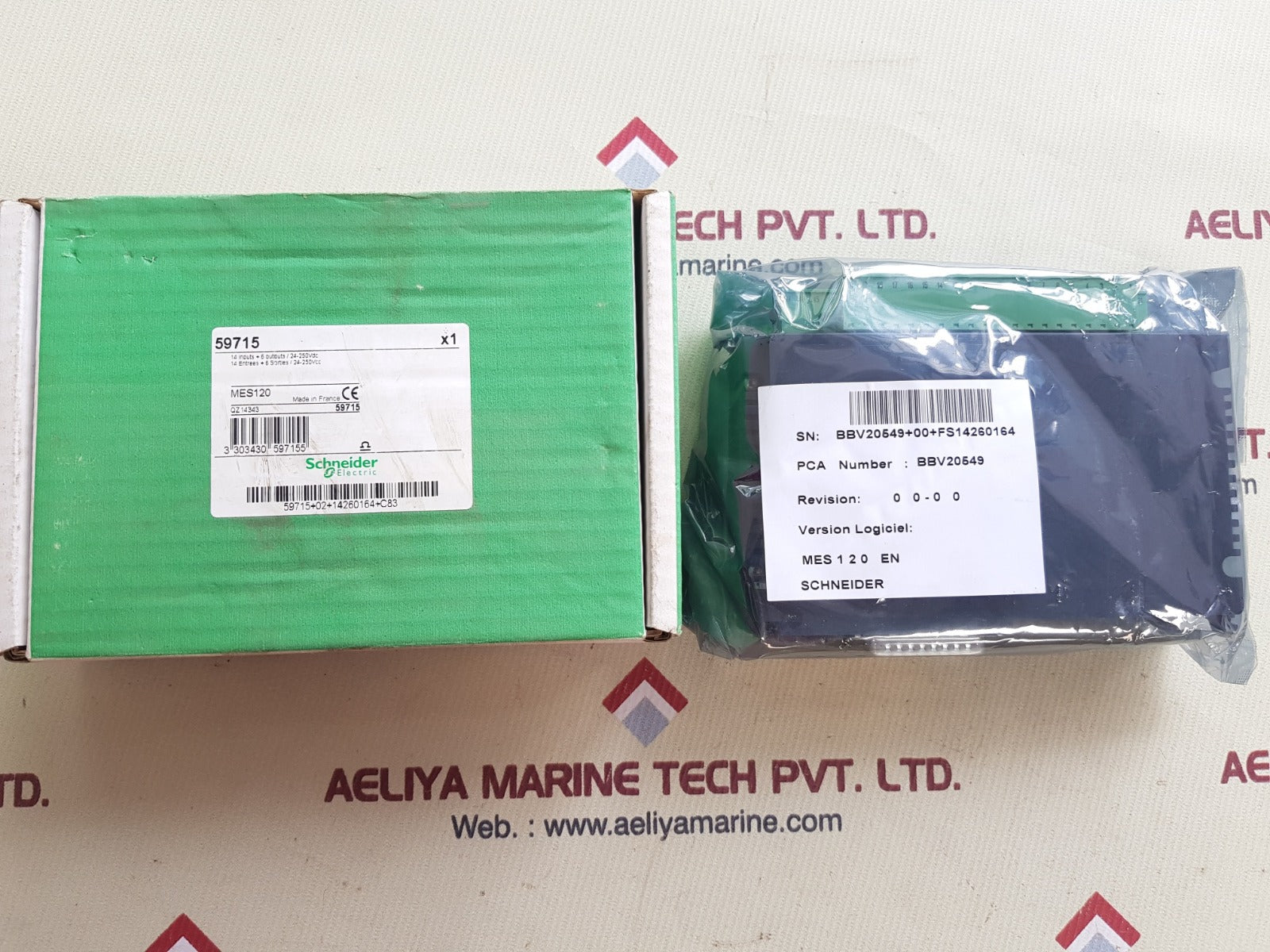 Schneider electric mes120 i/o module 59715