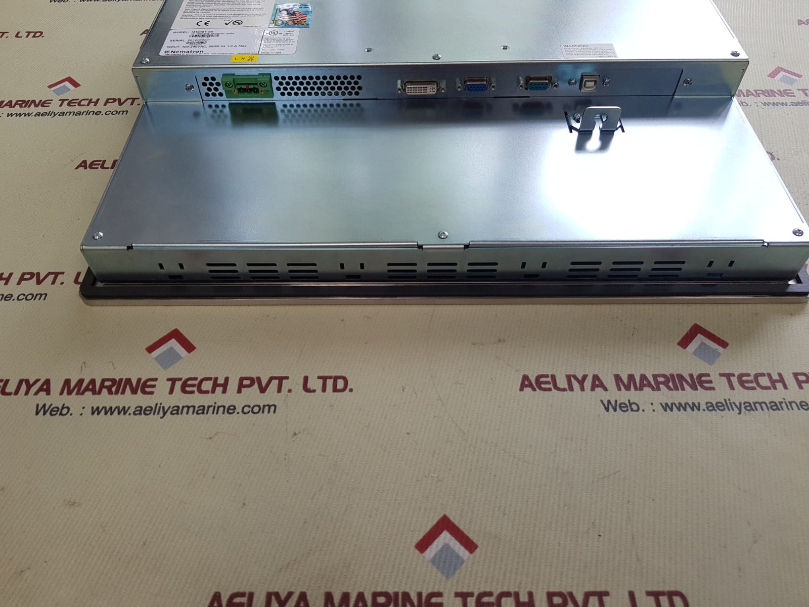 Nematron m1900t-ss 19" monitor display 50/60hz