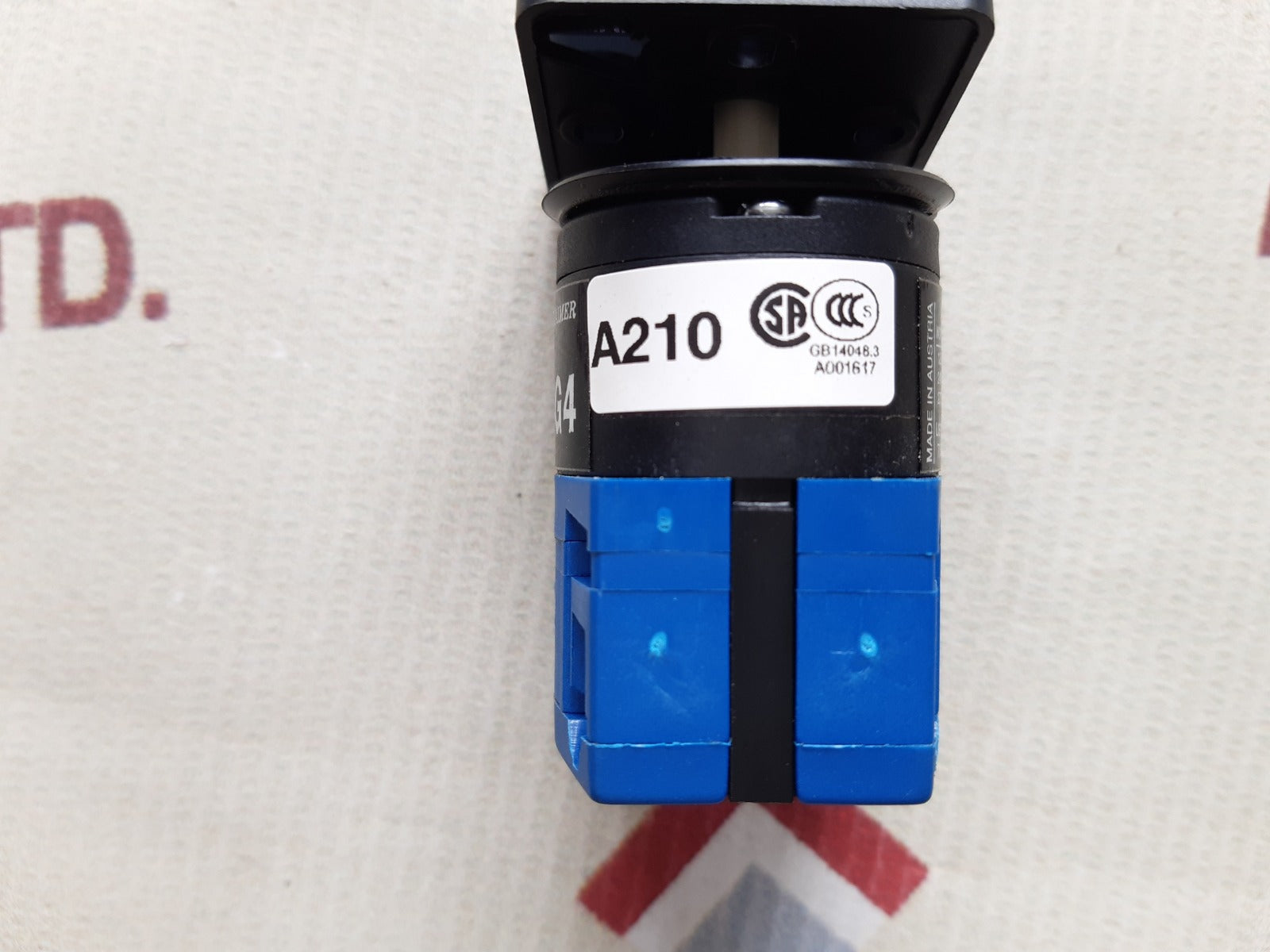 Kraus & naimer cg4 a210 rotary switch