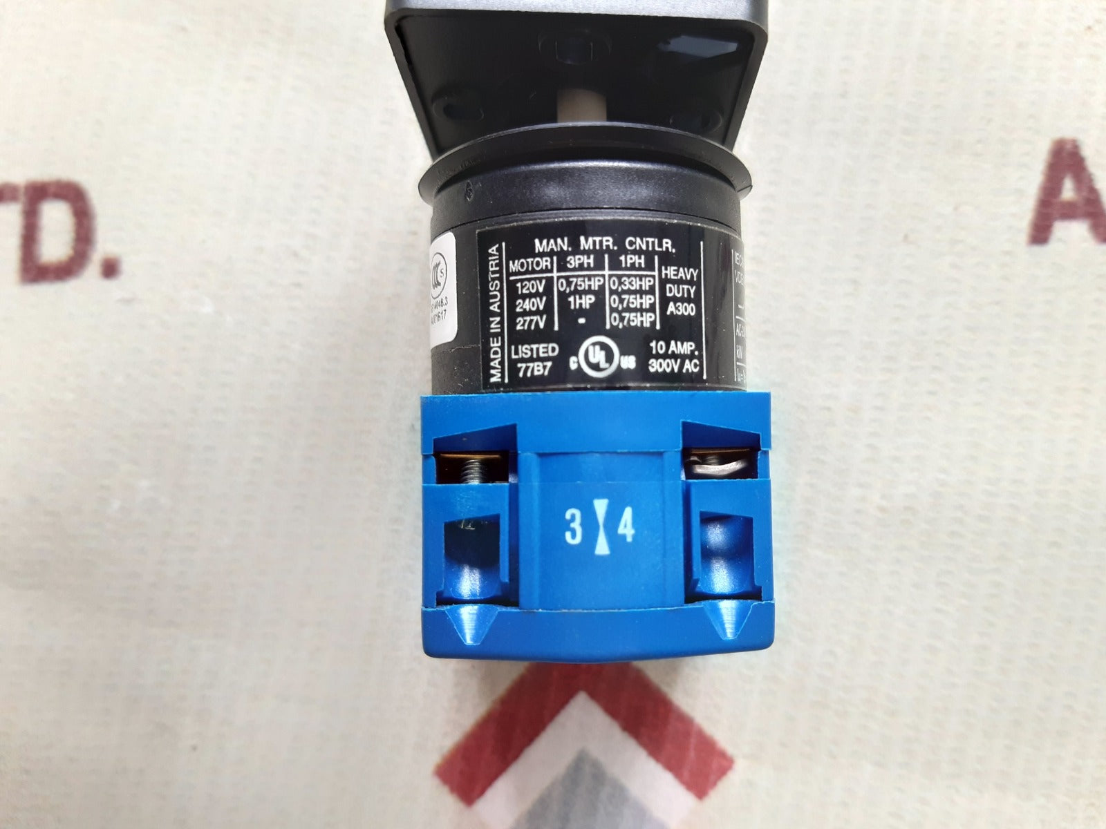 Kraus & naimer cg4 a210 rotary switch