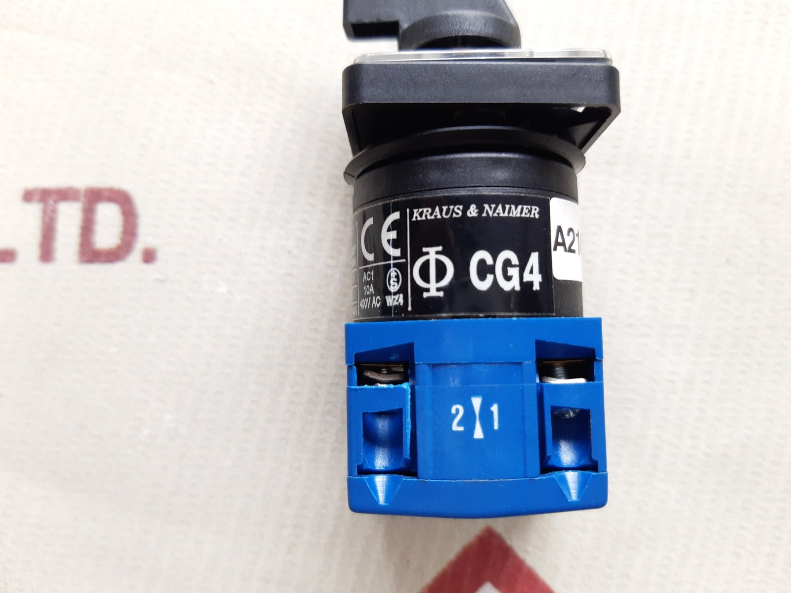 Kraus & naimer cg4 a210 rotary switch