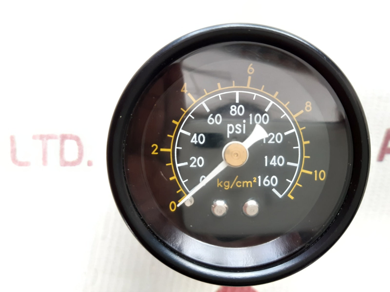 0-10 kg/cm2 , 0-160 psi meter