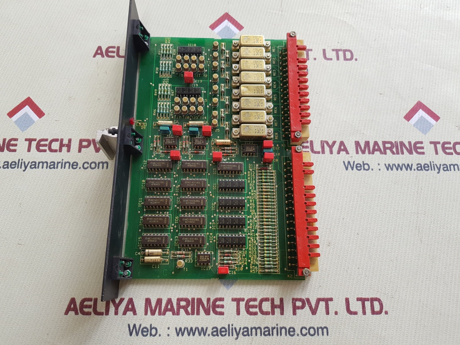 Macgregor hagglunds sl 214 1232-802 supervisory logic electronic card