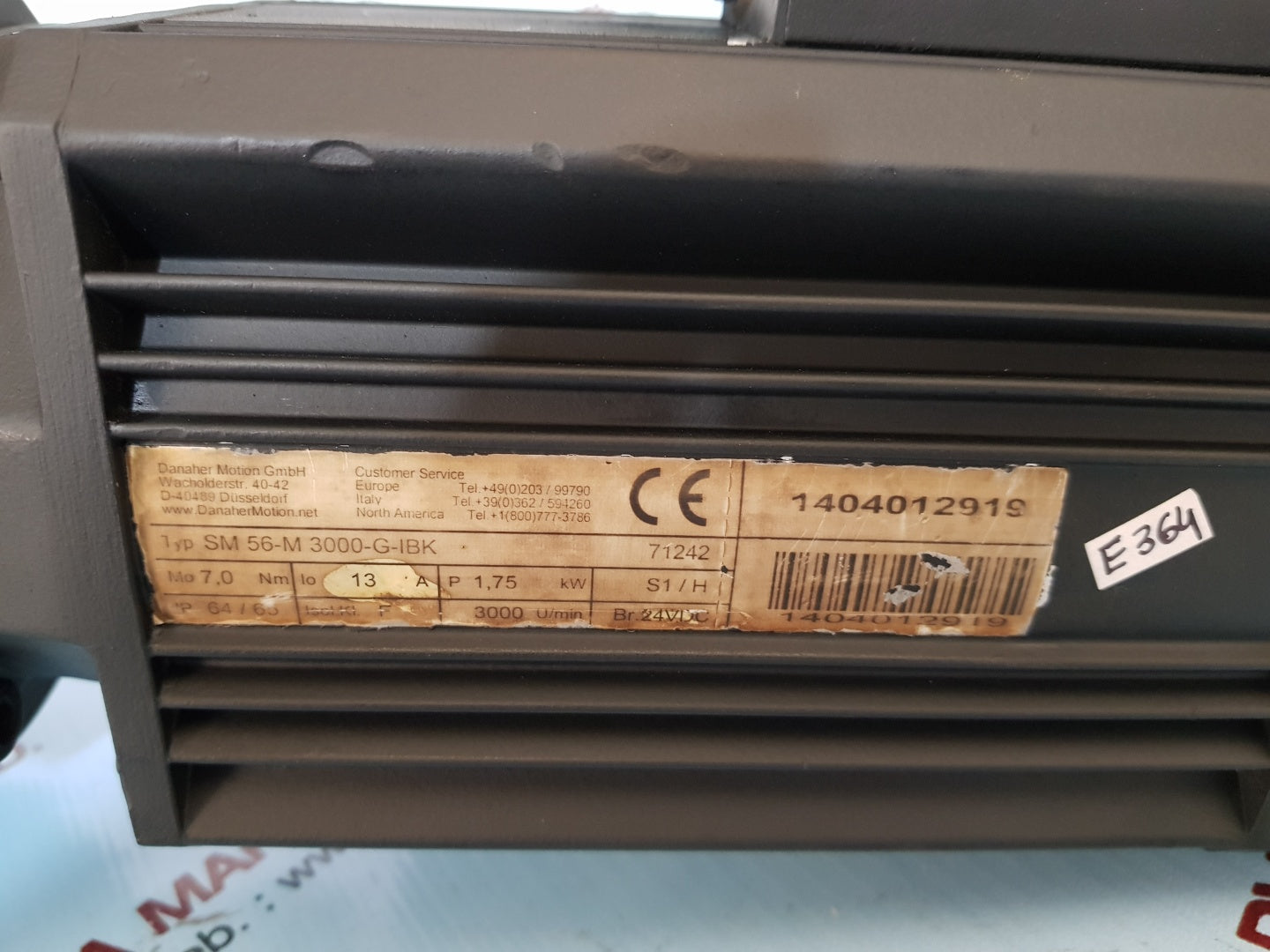 Danaher sm 56-m 3000-g-ibk
