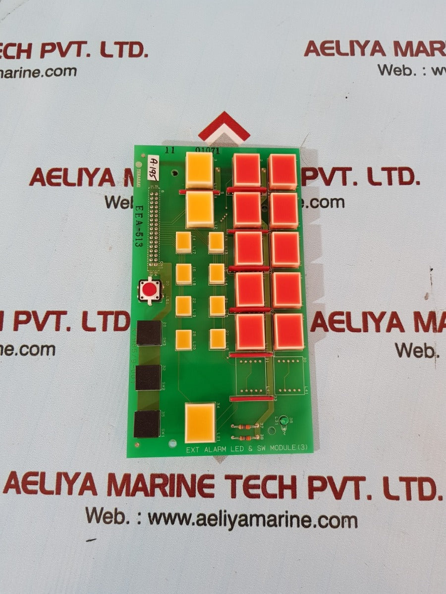 Terasaki eea-513 k/985/9-001 ext alarm led & sw module