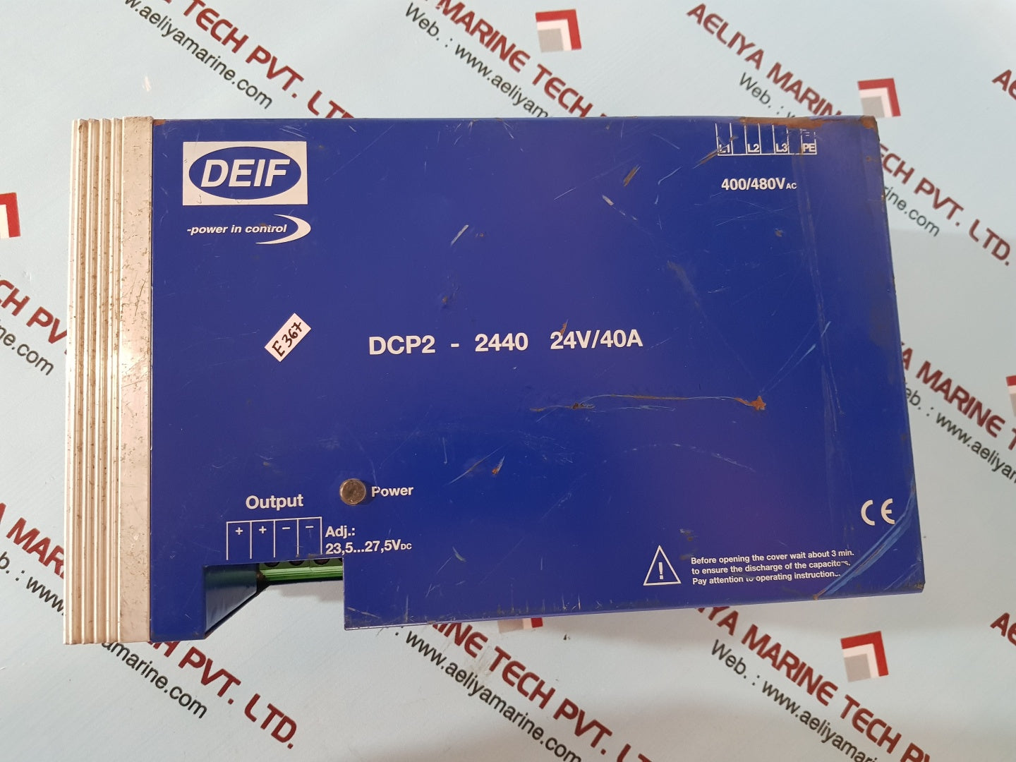 Deif dcp2-2440 24v/40a battery charger dc power supply