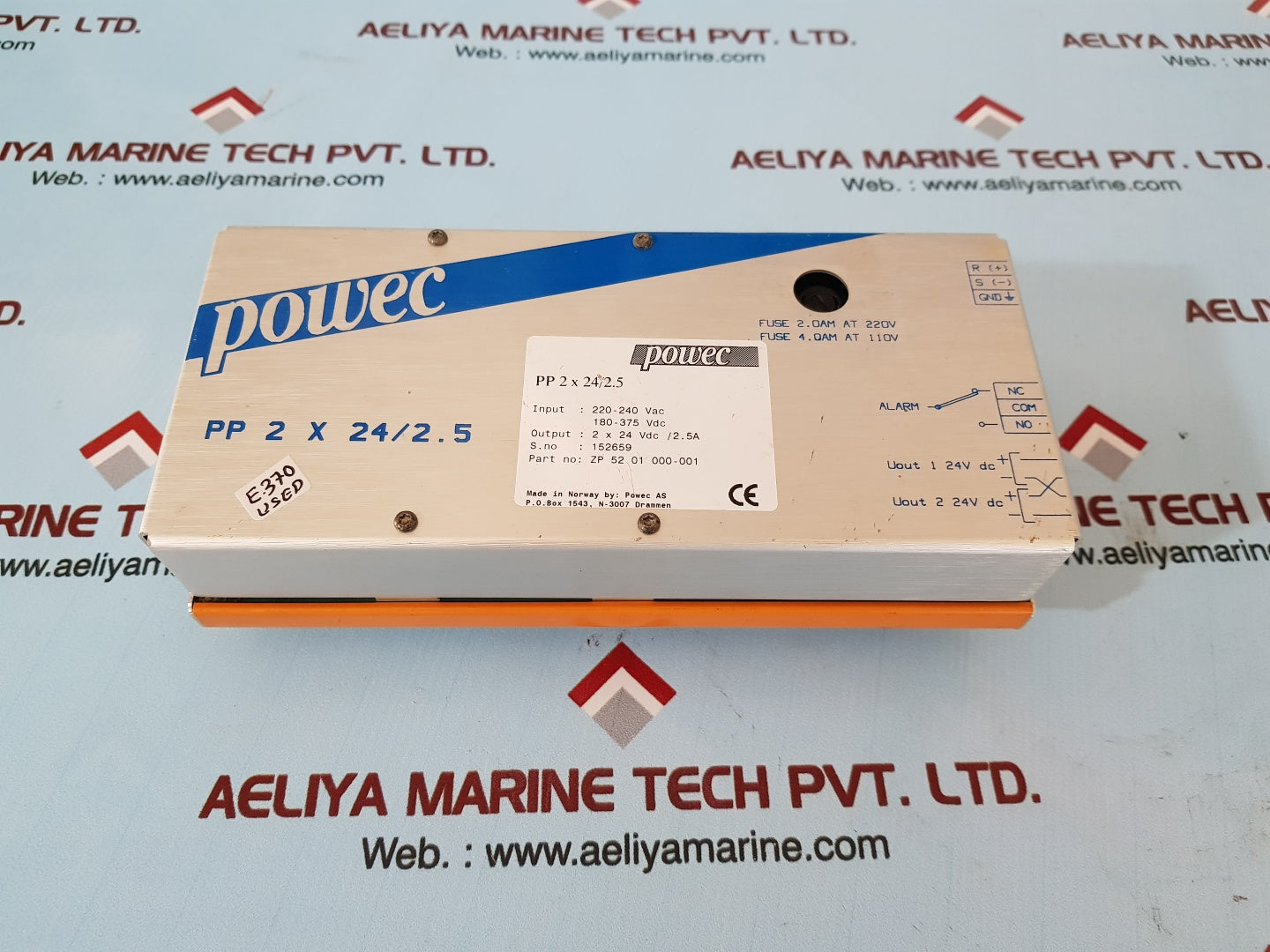 Powec pp 2x24/2.5 zp 52 01 000-001 power supply