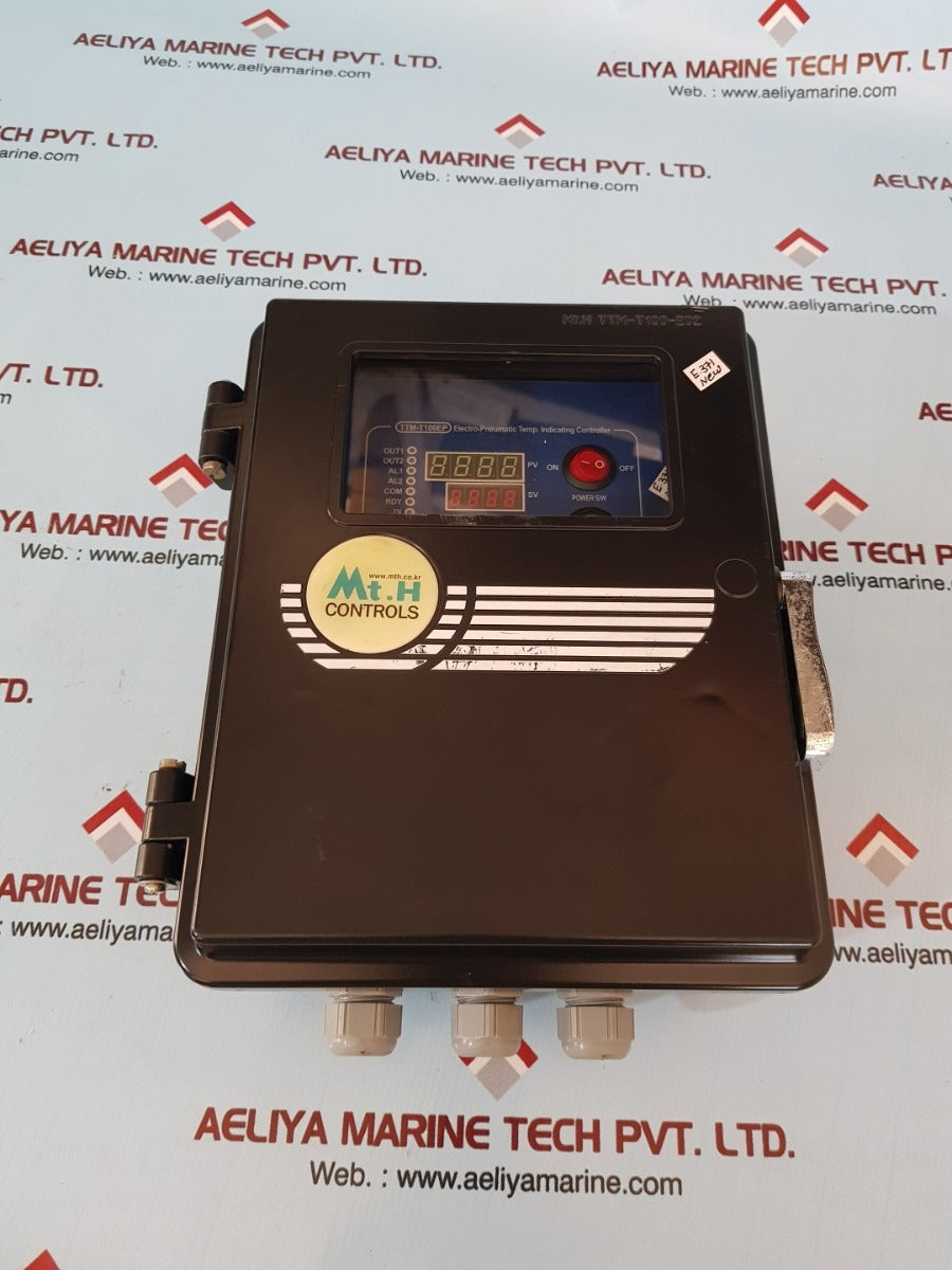 Mt.h ttm-t100-e02 electro-pneumatic temperature indicating controller