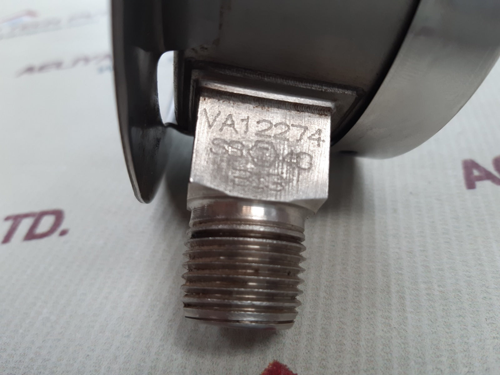 Wika 316 ss tube and connection used