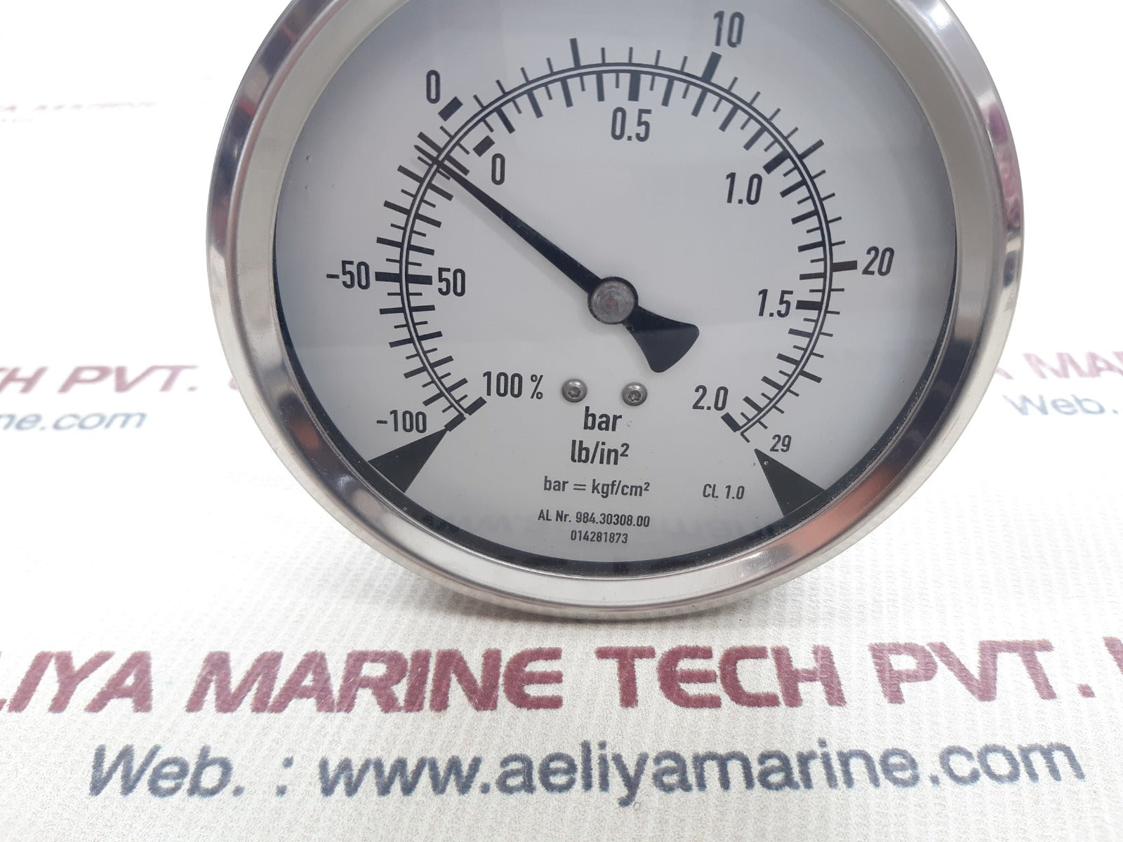 Alfa laval 984.30308.00 compound gauge