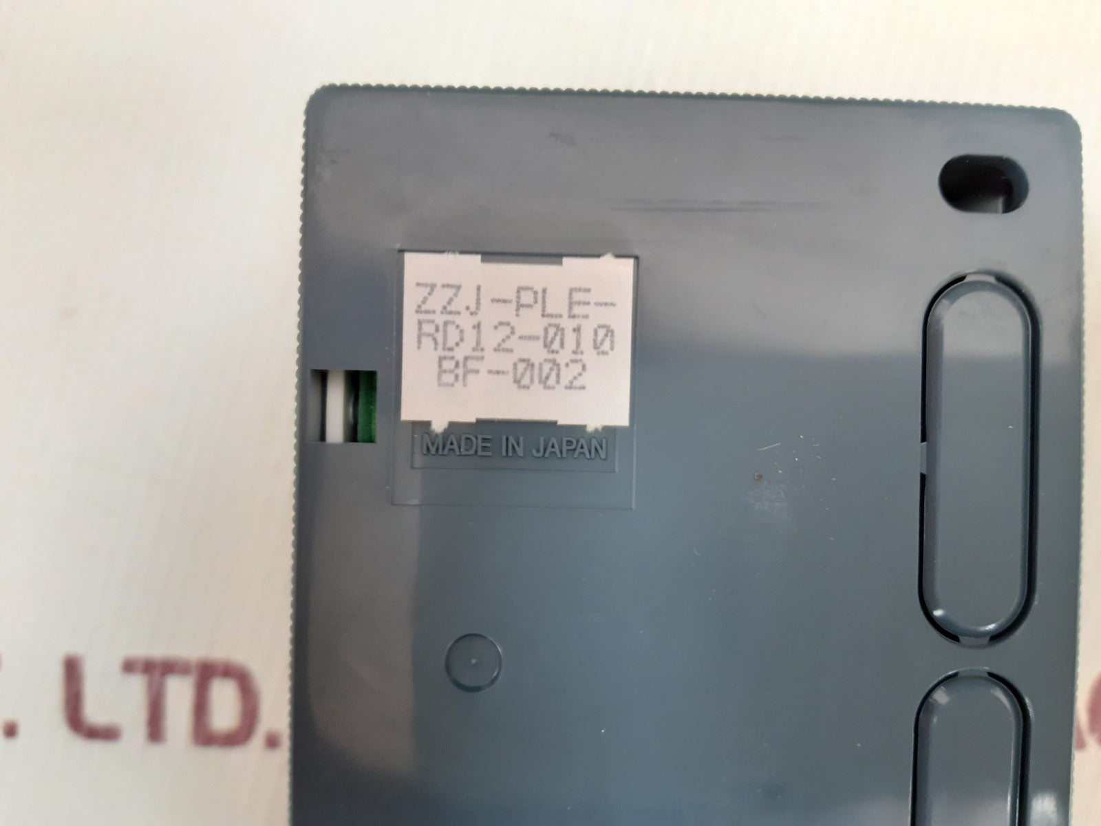Saginomiya thermo eye-p thermostat zzj-ple-rd12-010