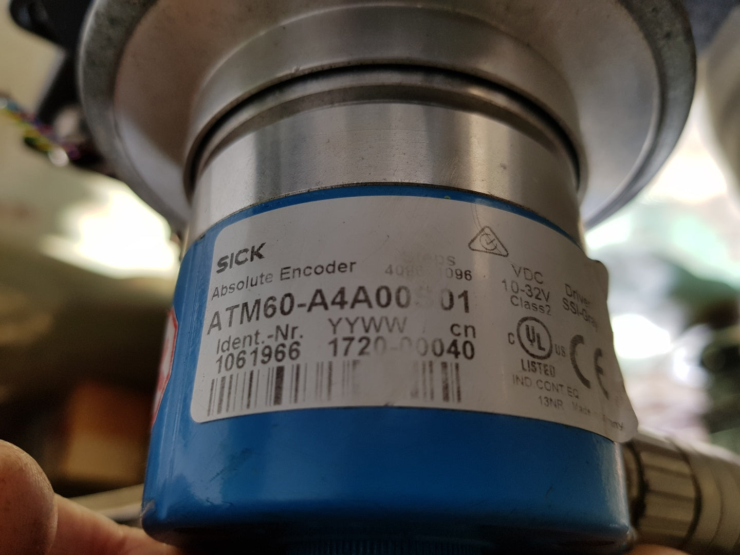 Parker ls914emr2402 brushless servo motor