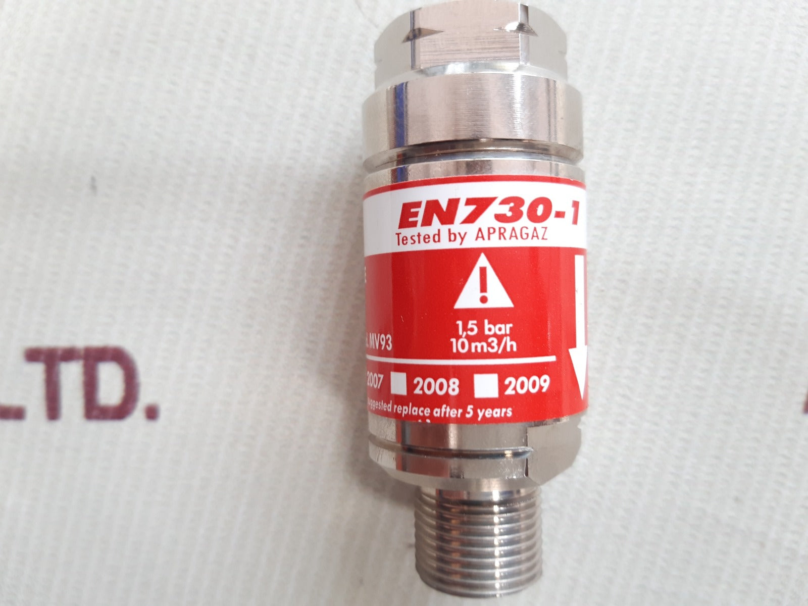 Set of 4x Gce en730-1 flashback arrestor